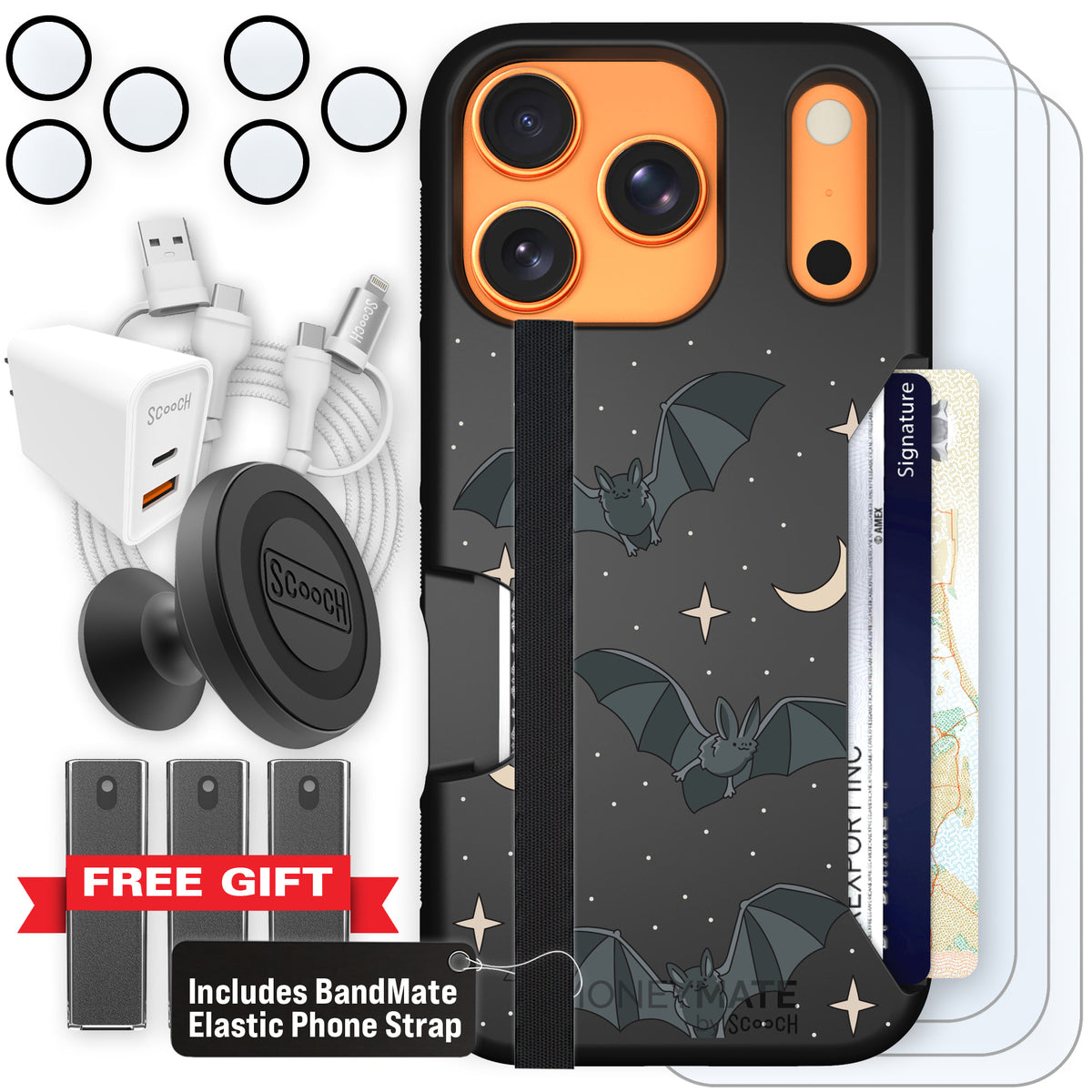 Scooch Moneymate Batty Skies ultimate bundle featuring the original Batty Skies print