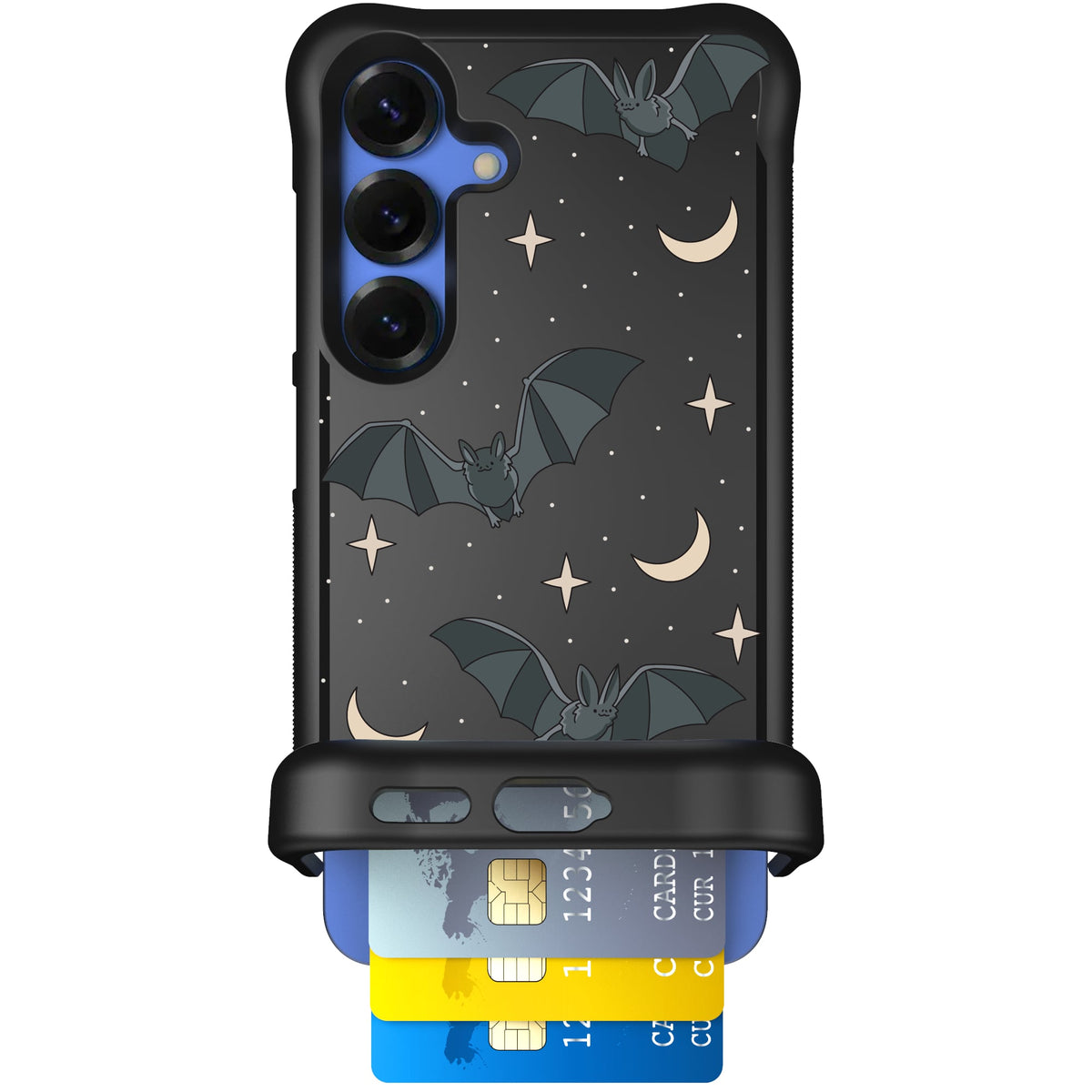 Scooch Wingmate Batty Skies case featuring the original Batty Skies print