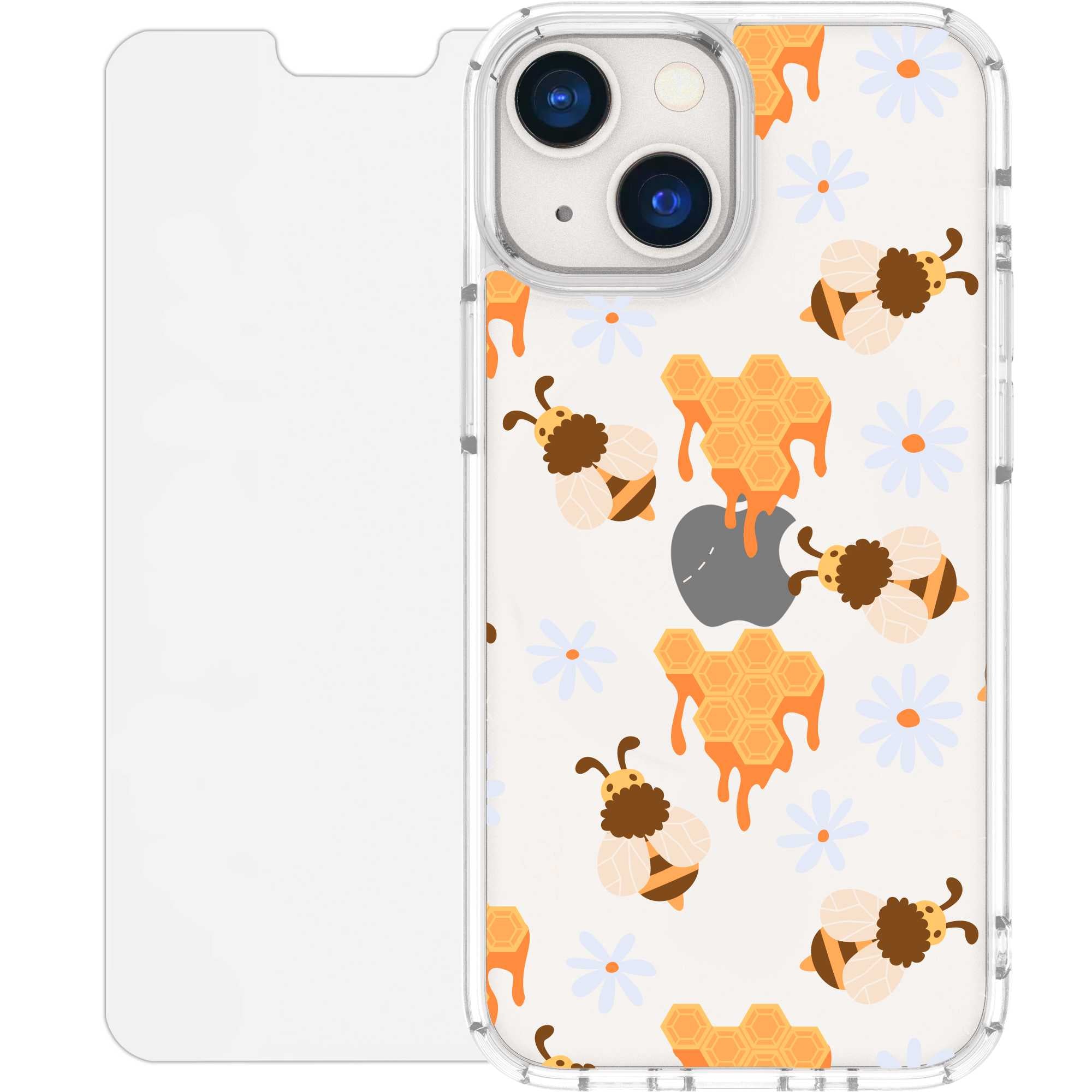 Scooch CrystalCase for iPhone 13 Mini HoneyBees Scooch CrystalCase