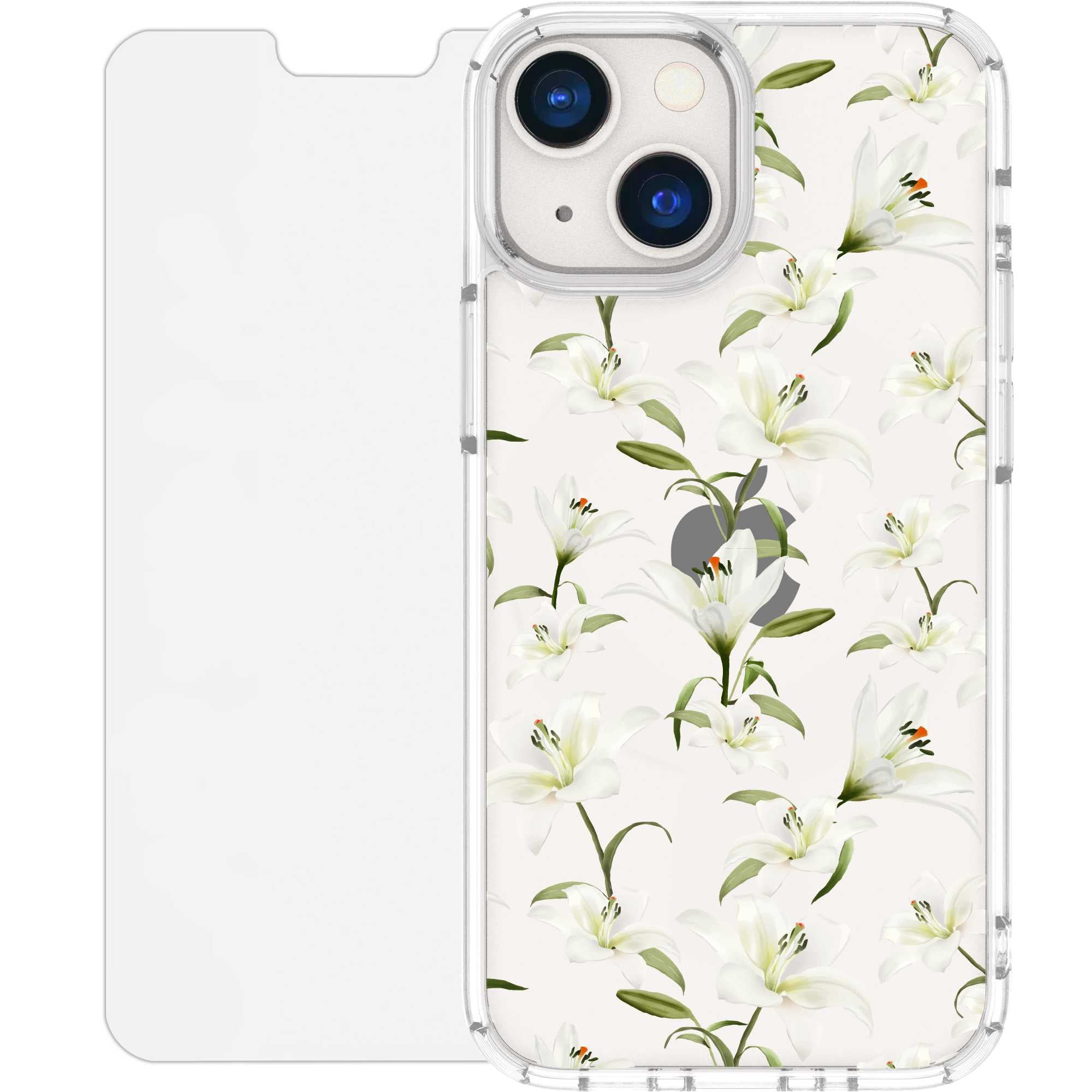 Scooch CrystalCase for iPhone 13 Mini Lilies Scooch CrystalCase