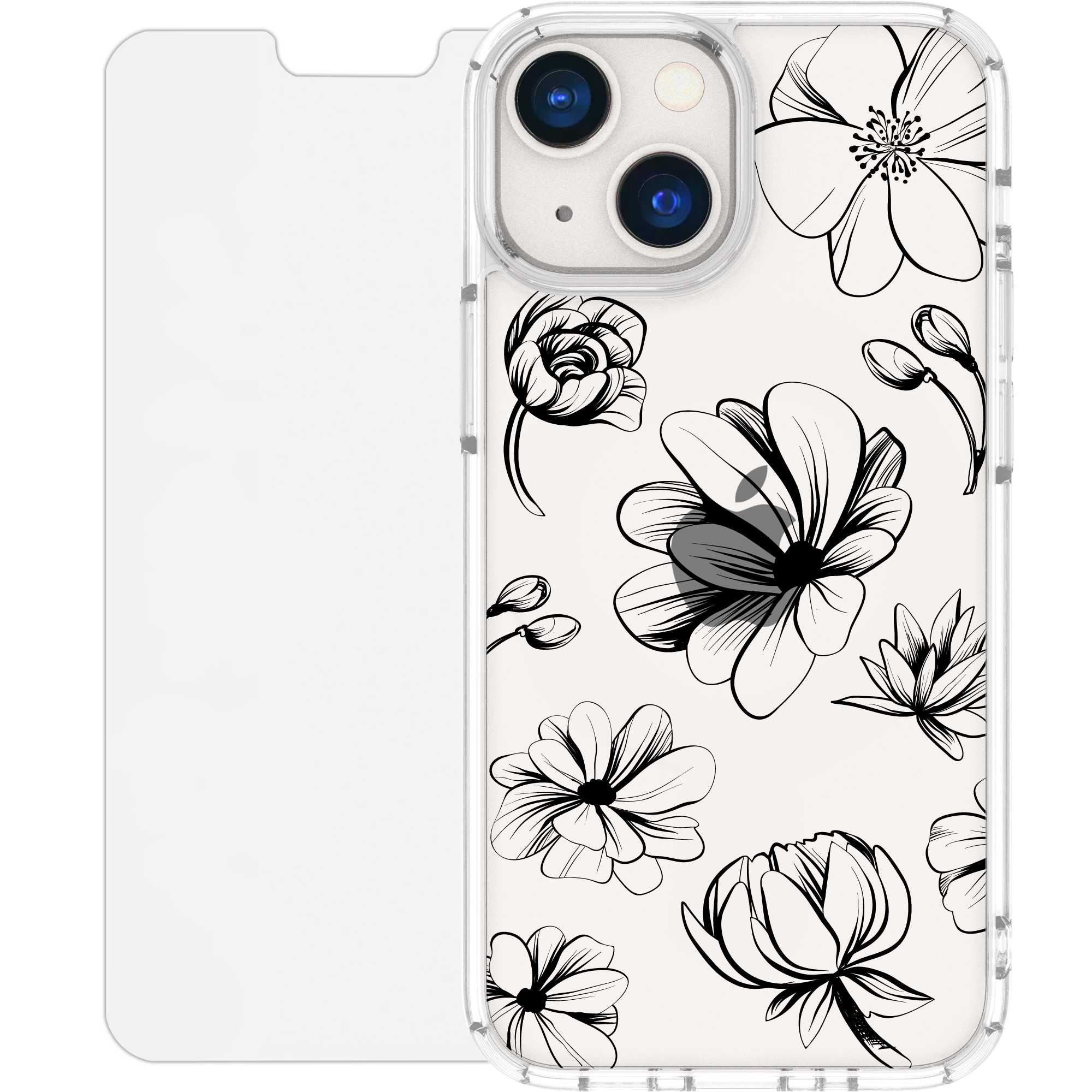 Scooch CrystalCase for iPhone 13 Mini VintageFlowers Scooch CrystalCase