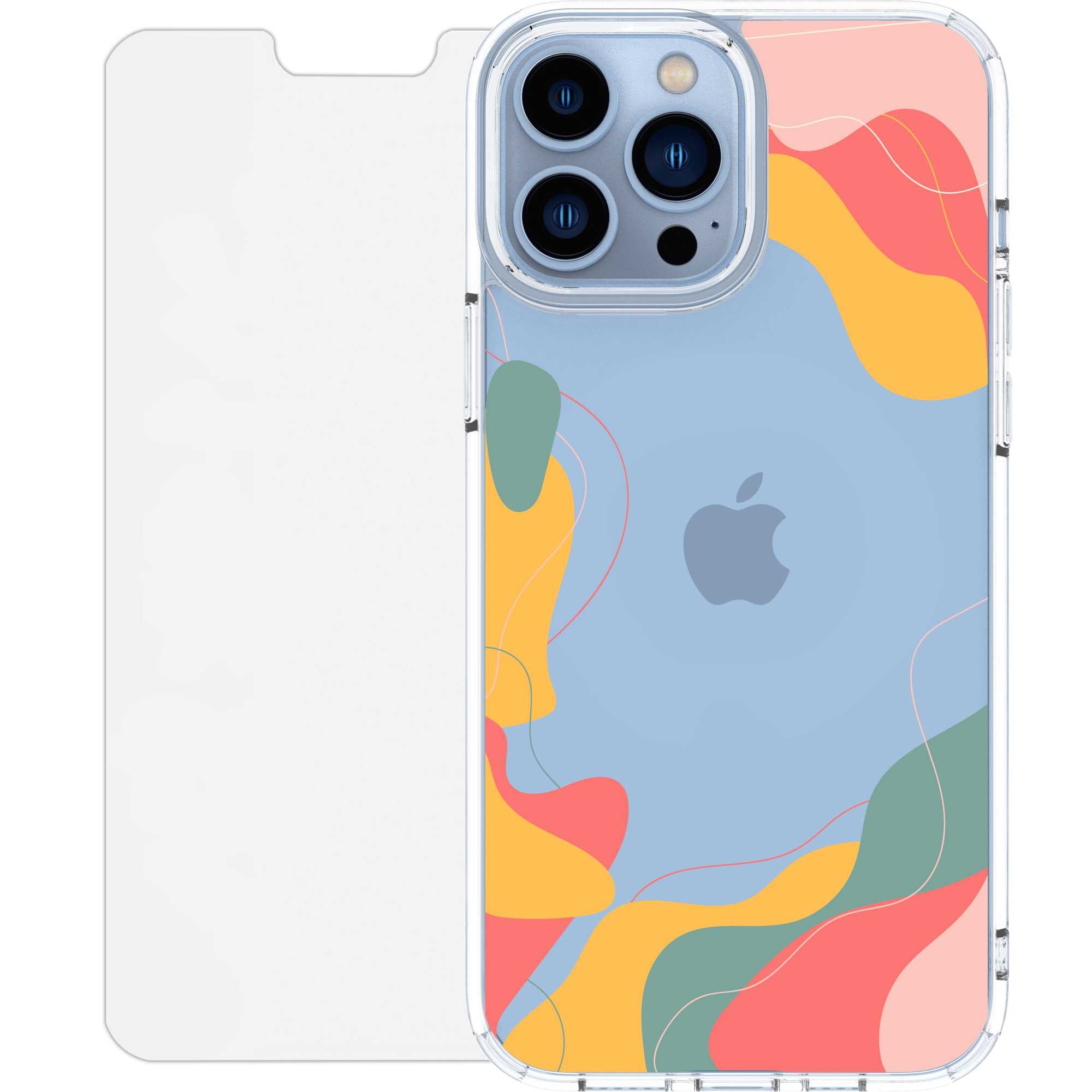 Scooch CrystalCase for iPhone 13 Pro Max AbstractPastel Scooch CrystalCase