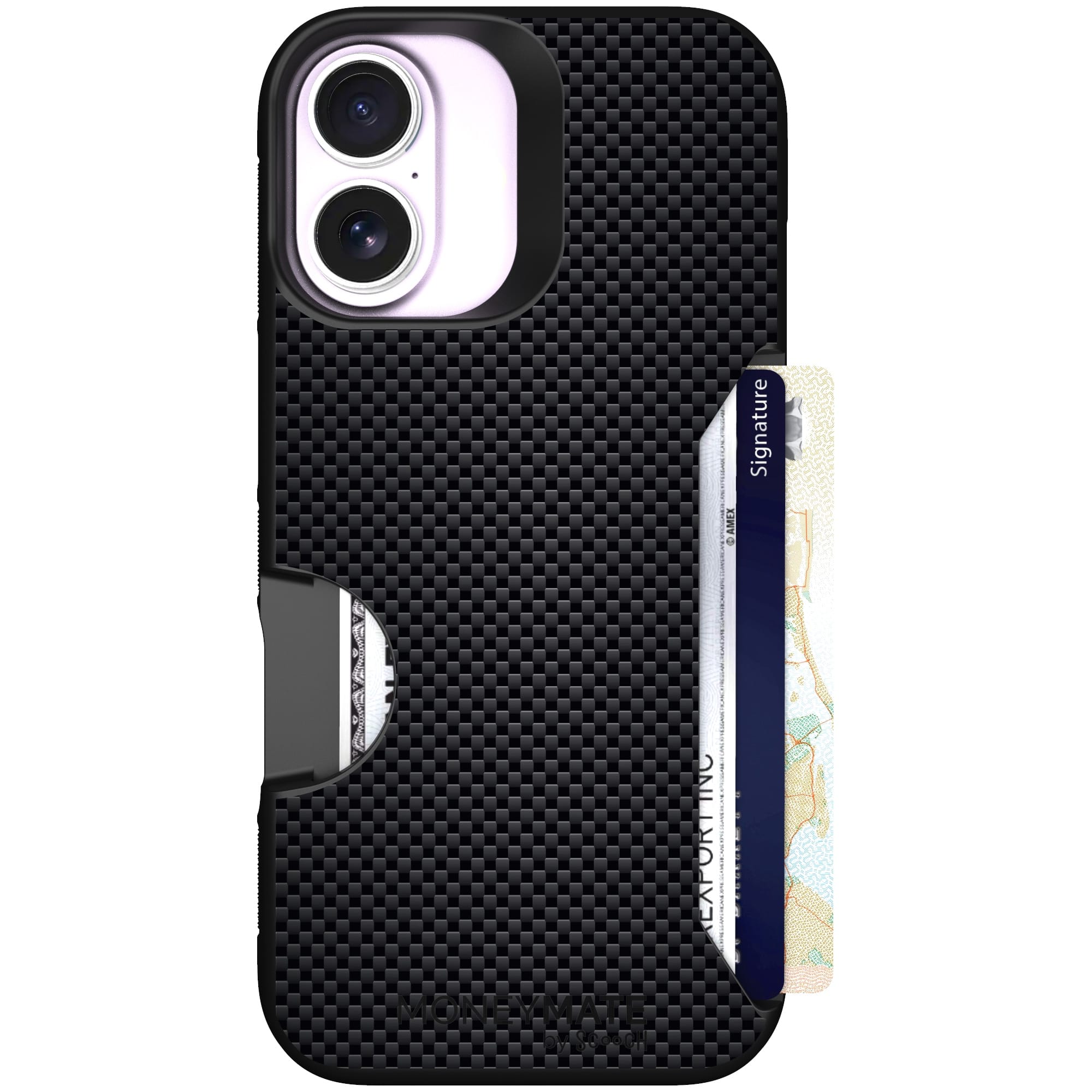 Scooch-Moneymate for iPhone 17-Carbon Fiber