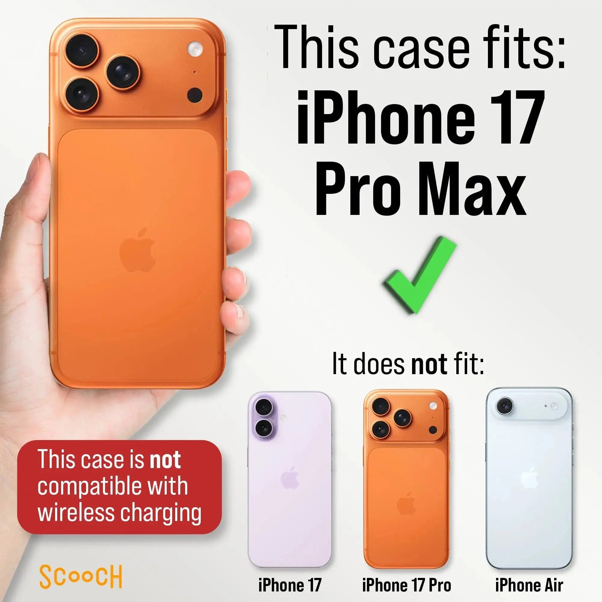 Scooch-Wingmate for iPhone 17 Pro Max-