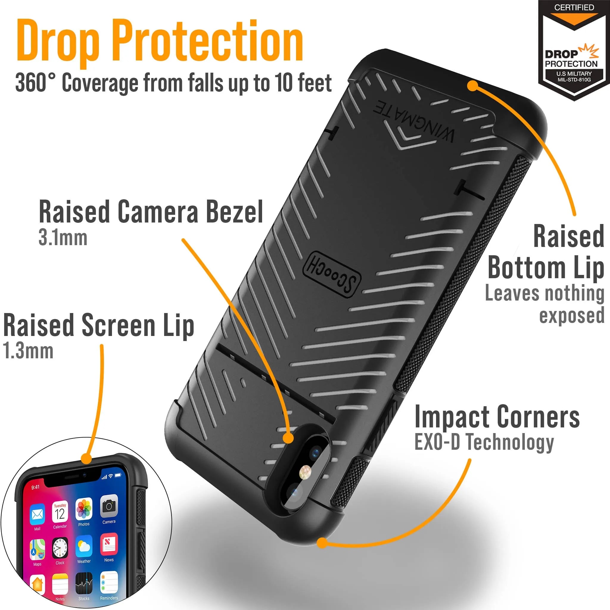 Scooch Wingmate for iPhone XS Max Scooch Wingmate