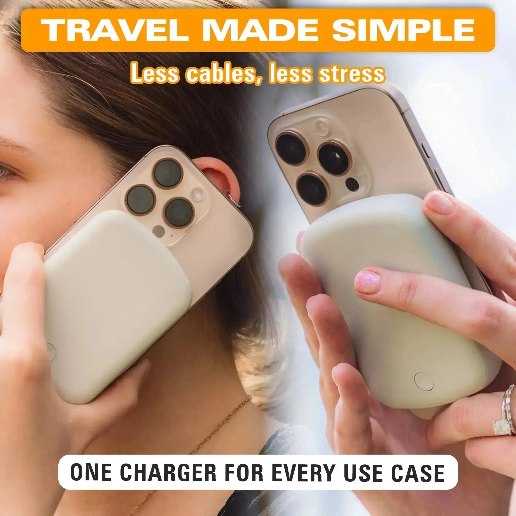 Scooch-JuiceBank Go for MagSafe - 10,000 mAh 2-in-1 MagSafe Power Bank-