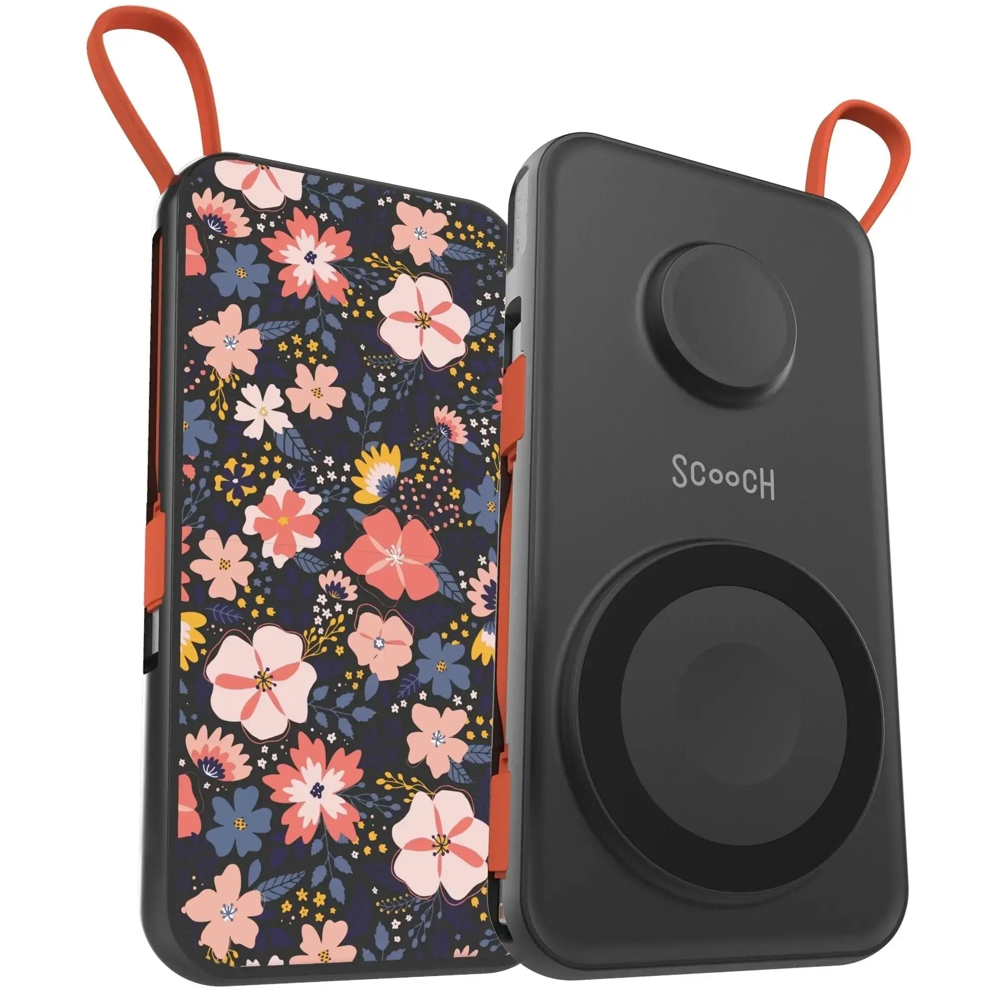 Scooch-JuiceBank Pro for MagSafe - 10,000 mAh 5-in-1 MagSafe Power Bank-2-Pack / Wildflowers