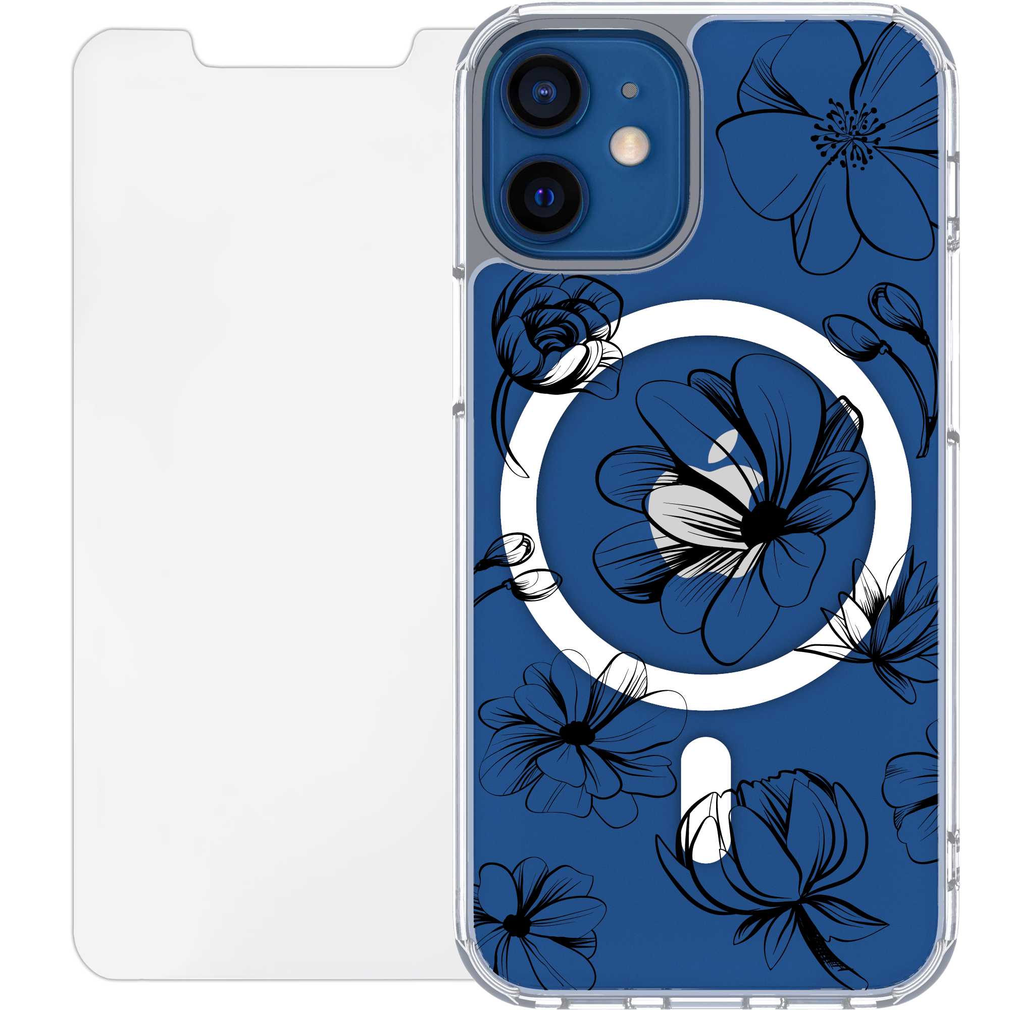Scooch MagCase for iPhone 12 Mini VintageFlowers Scooch MagCase