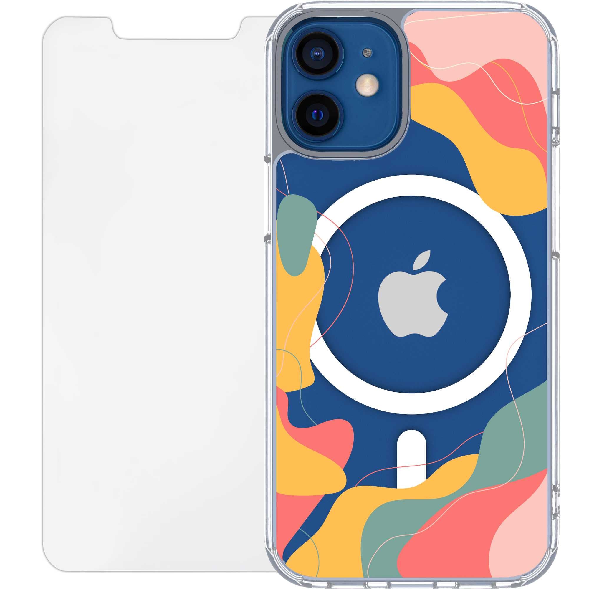 Scooch MagCase for iPhone 12 Mini AbstractPastel Scooch MagCase