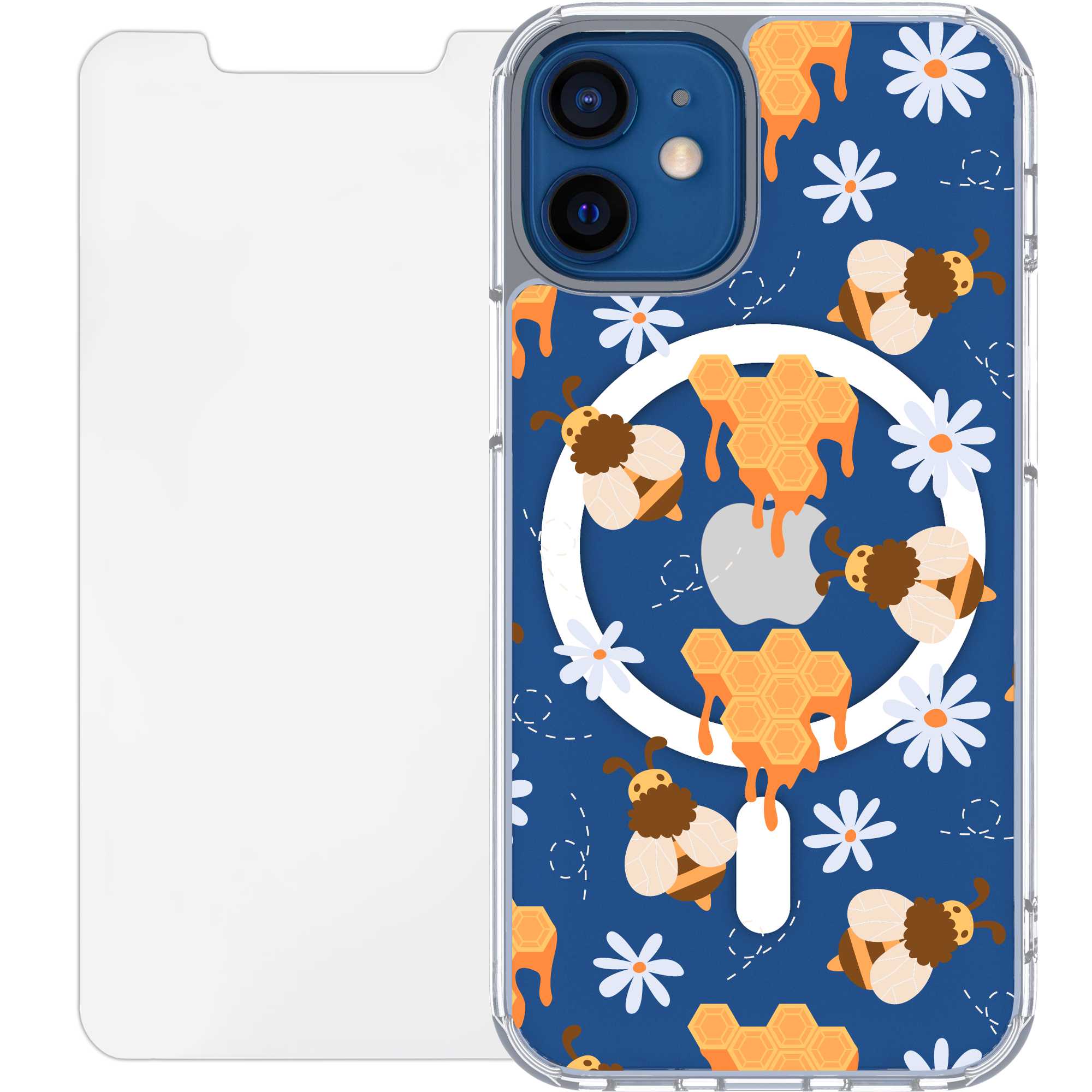 Scooch MagCase for iPhone 12 Mini HoneyBees Scooch MagCase