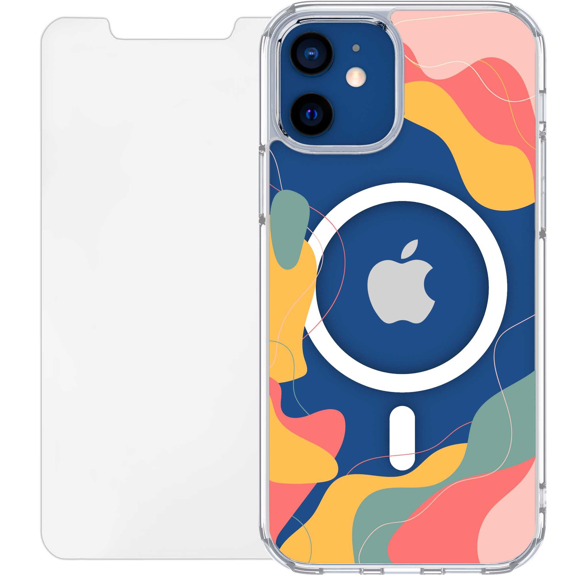 Scooch MagCase for iPhone 12 AbstractPastel Scooch MagCase