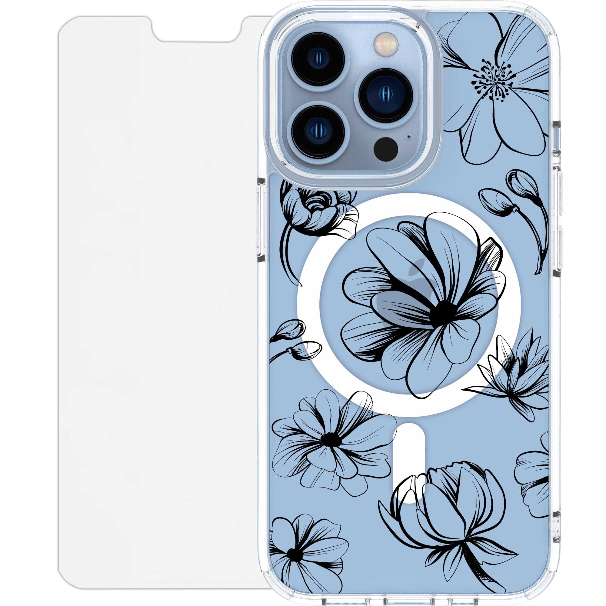 Scooch MagCase for iPhone 13 Pro VintageFlowers Scooch MagCase