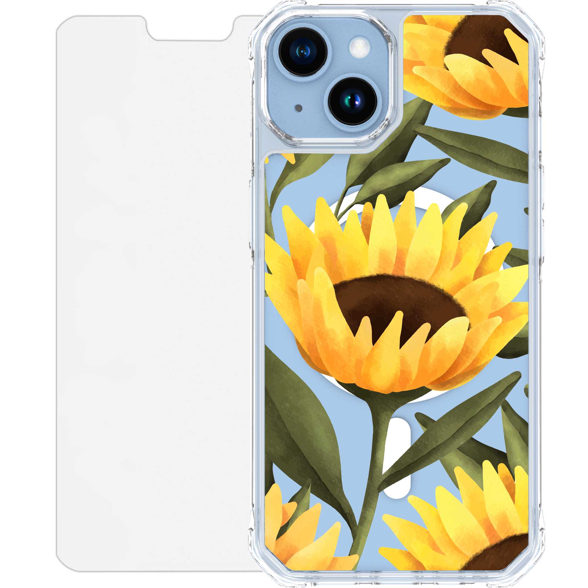 Scooch MagCase for iPhone 14 BloomingSunflowers Scooch MagCase