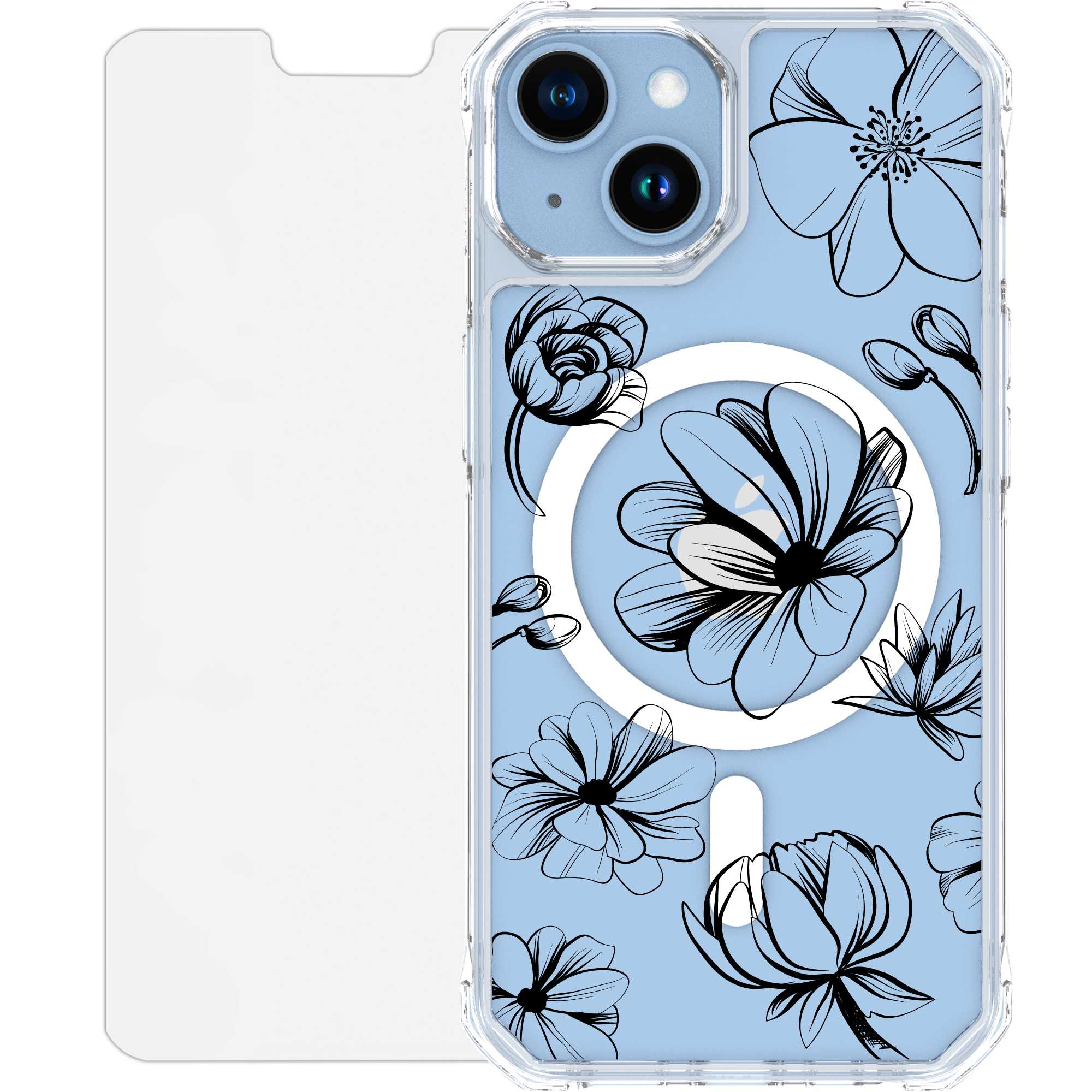 Scooch MagCase for iPhone 14 VintageFlowers Scooch MagCase