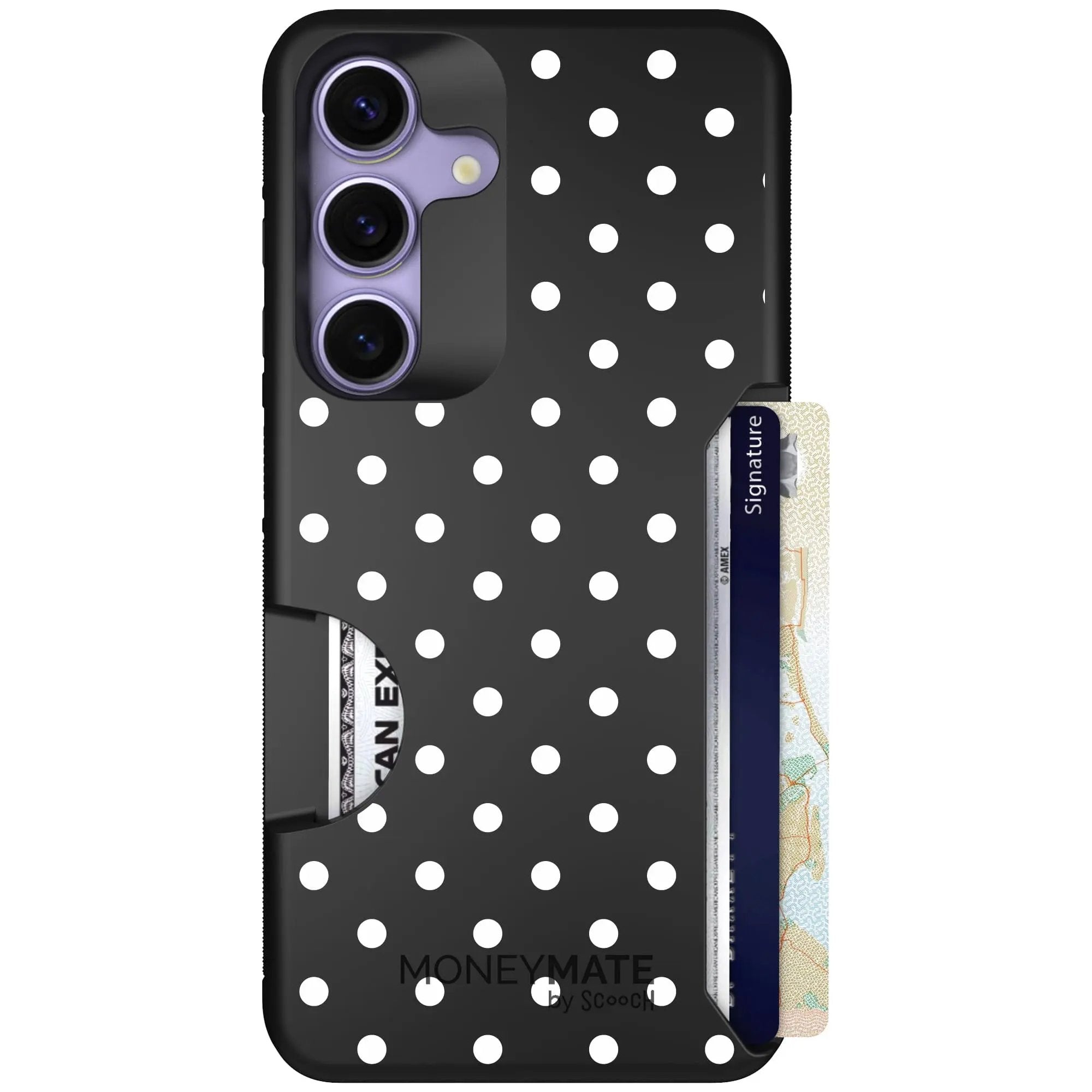 Scooch-Moneymate for Samsung Galaxy S25-Polka Dots