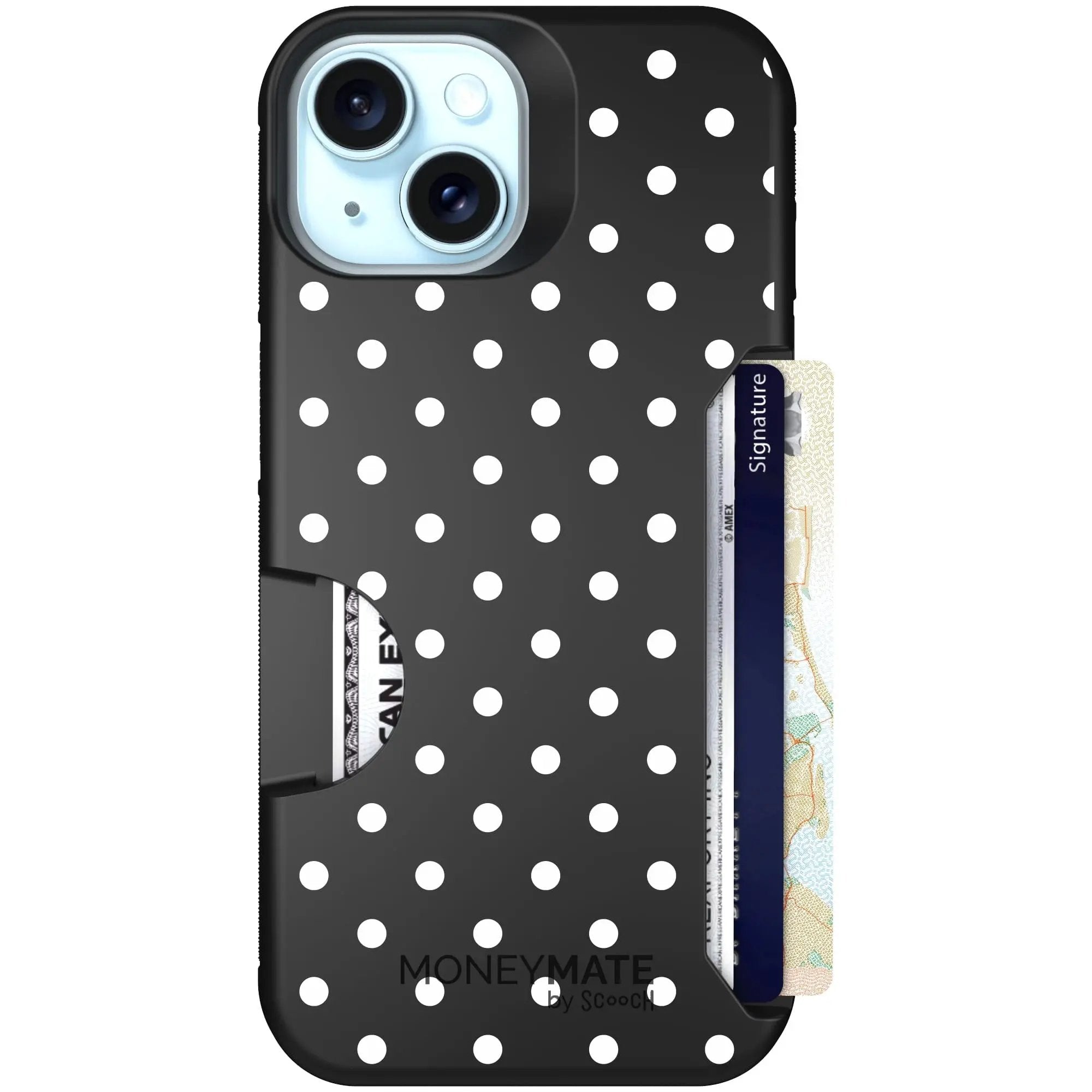 Scooch-Moneymate for iPhone 13-Polka Dots