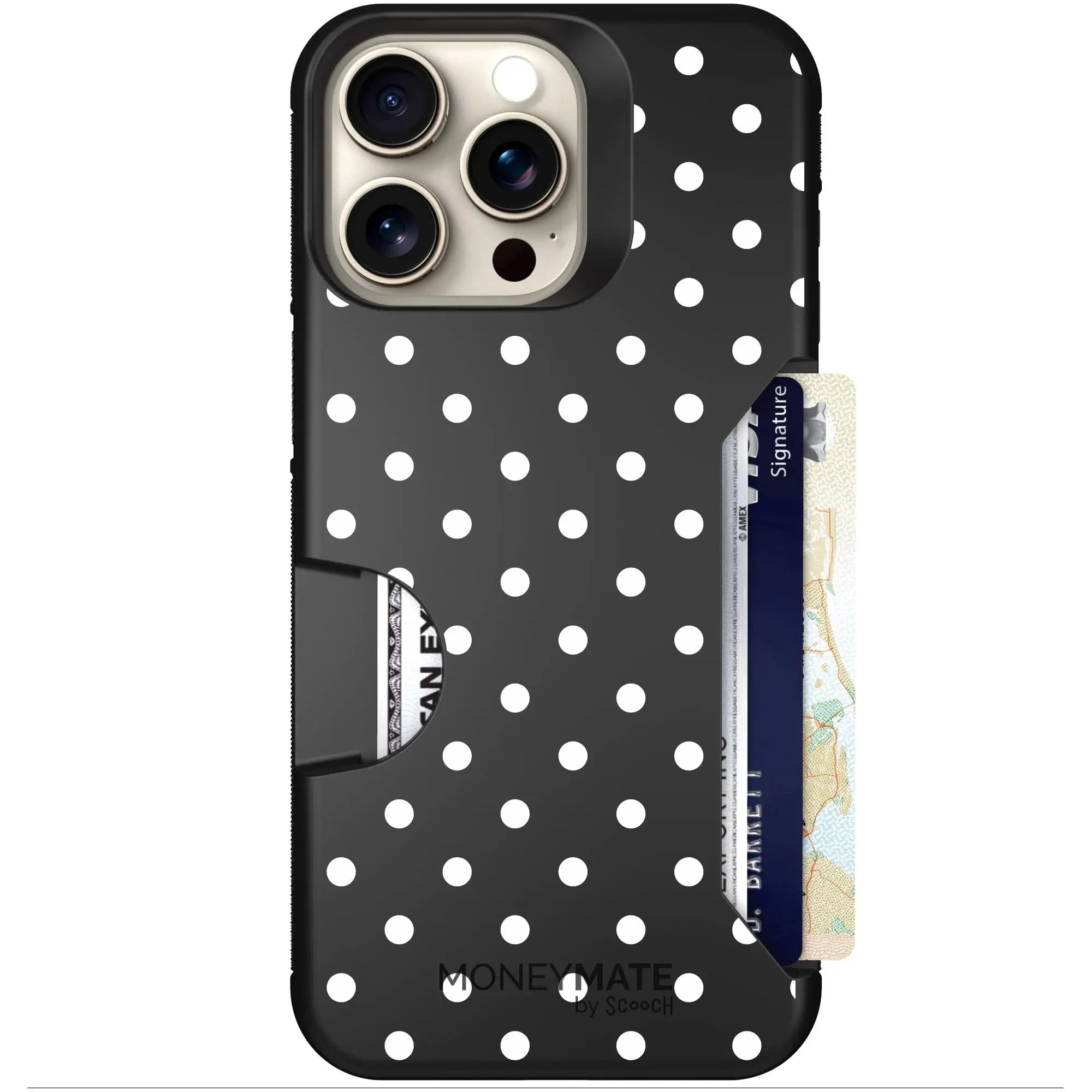 Scooch-Moneymate for iPhone 15 Pro Max-Polka Dots