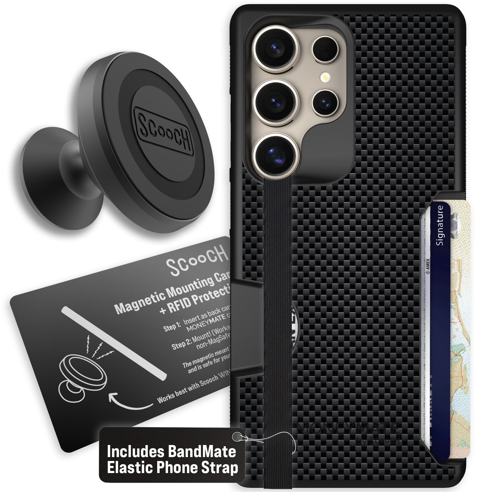 Moneymate - S25 Ultra - Carbon Fiber - Starter Bundle