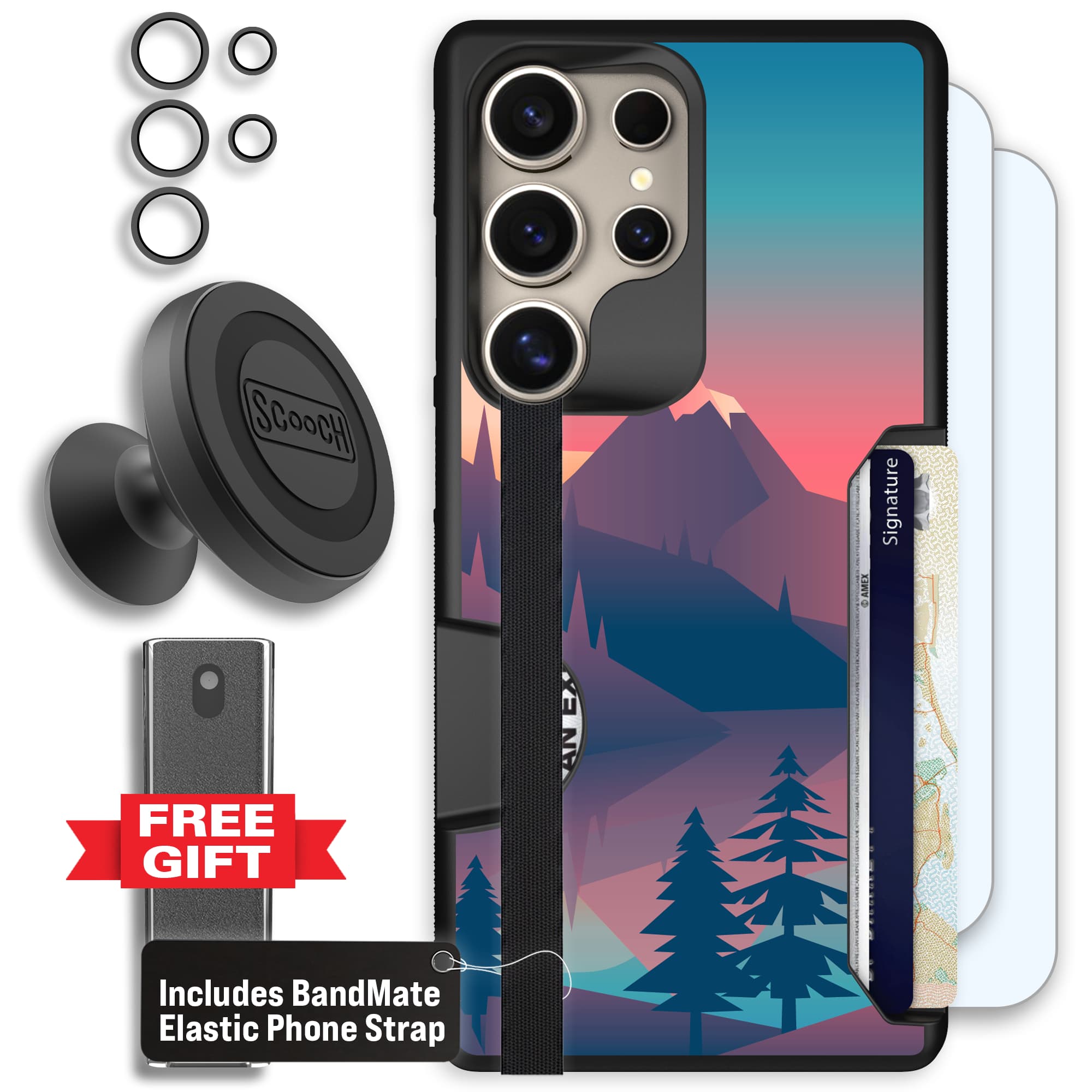 Moneymate - S25 Ultra - Mountain Range - Defender Bundle