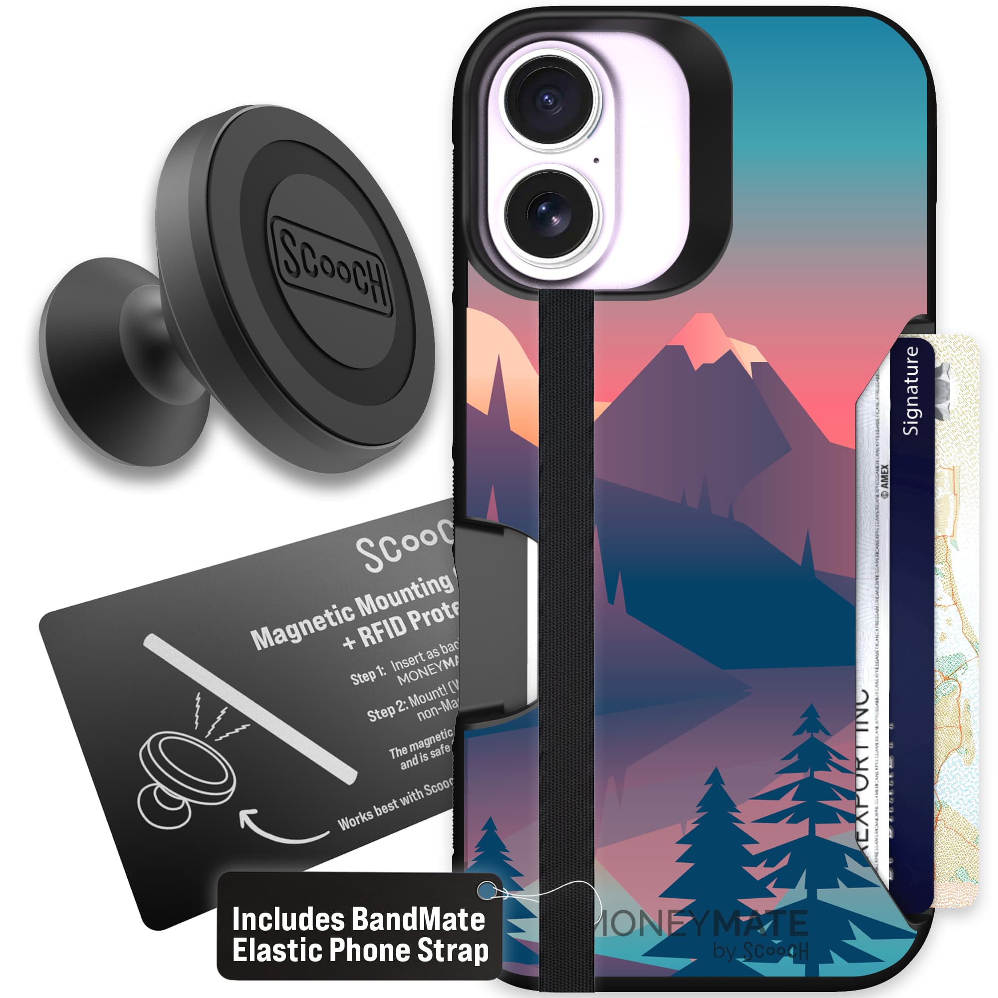 Moneymate - iPhone 17 - Mountain Range - Starter Bundle