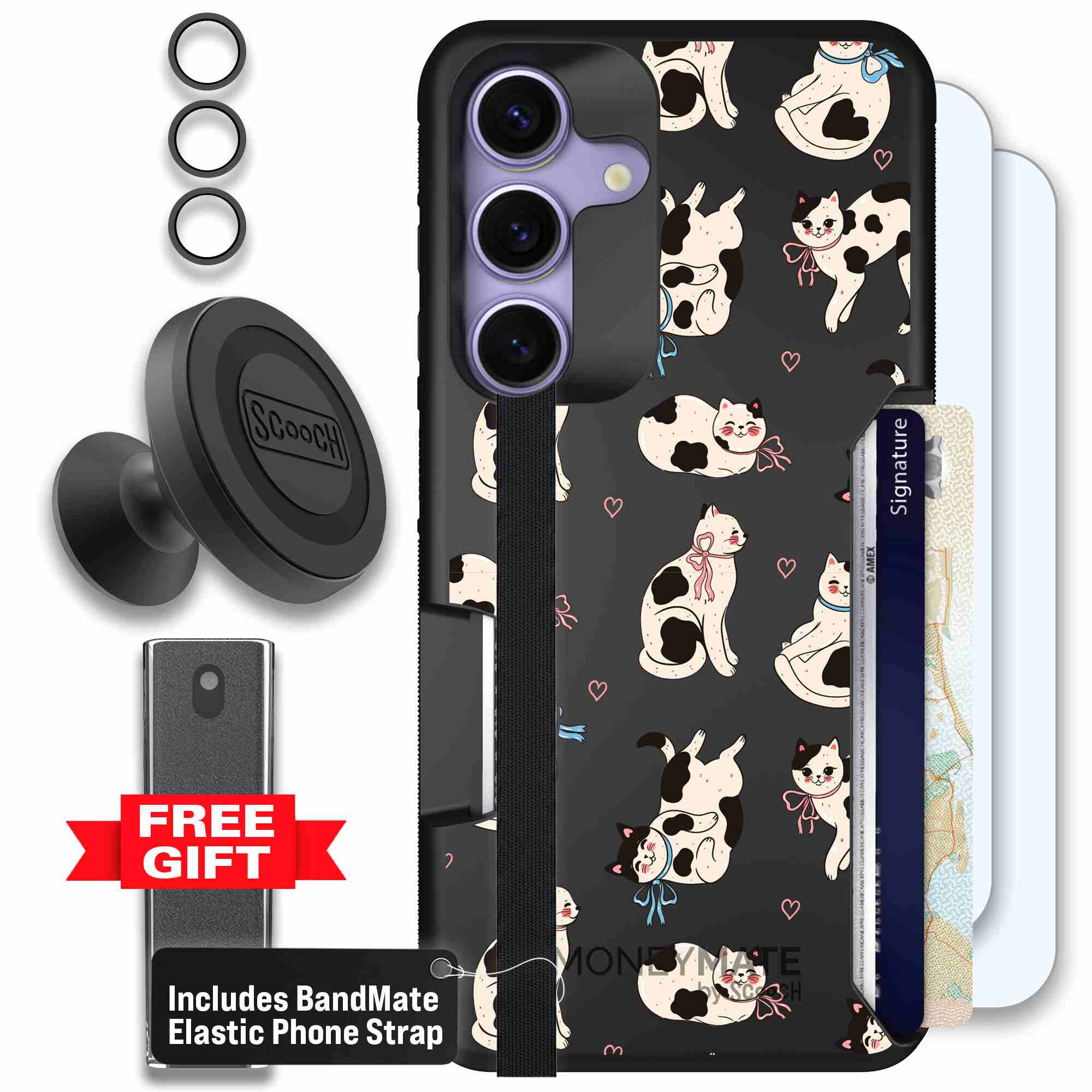 Bow Kitties | website | Galaxy S25 | Defender Bundle