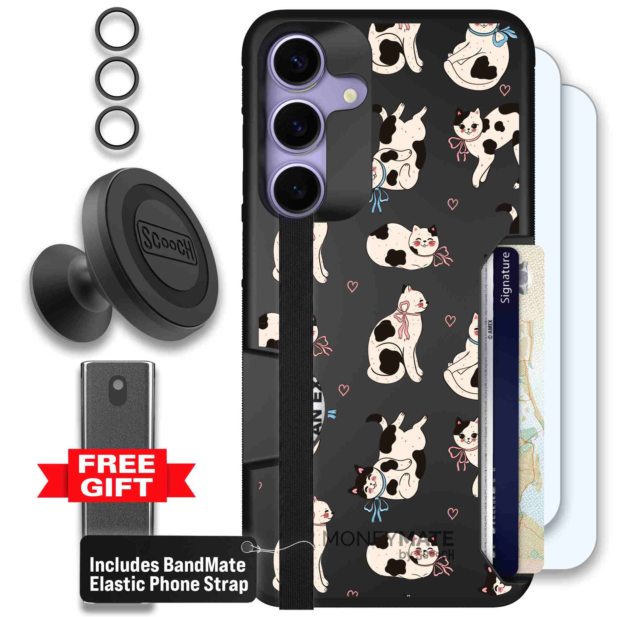 Bow Kitties | website | Galaxy S25+ | Defender Bundle