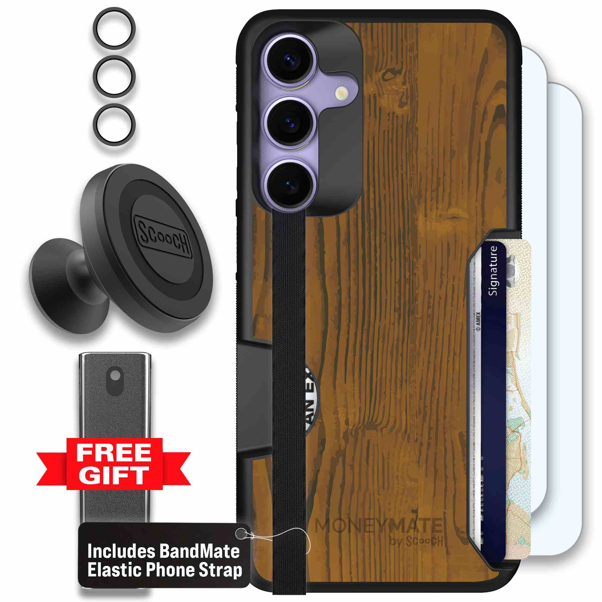 Wood Grain | website | Galaxy S25+ | Defender Bundle