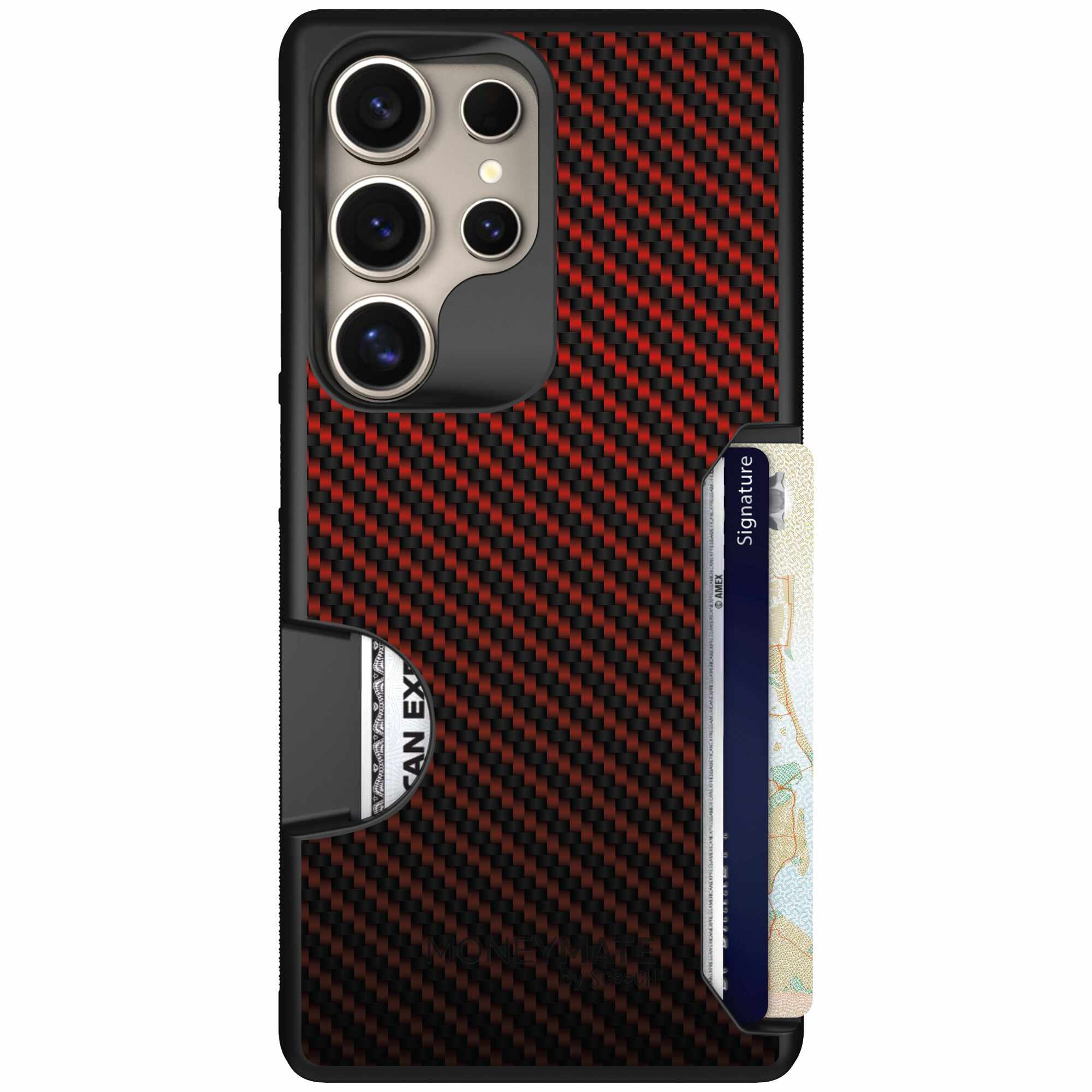 Red Carbon Fiber | website | Galaxy S25 Ultra | Case