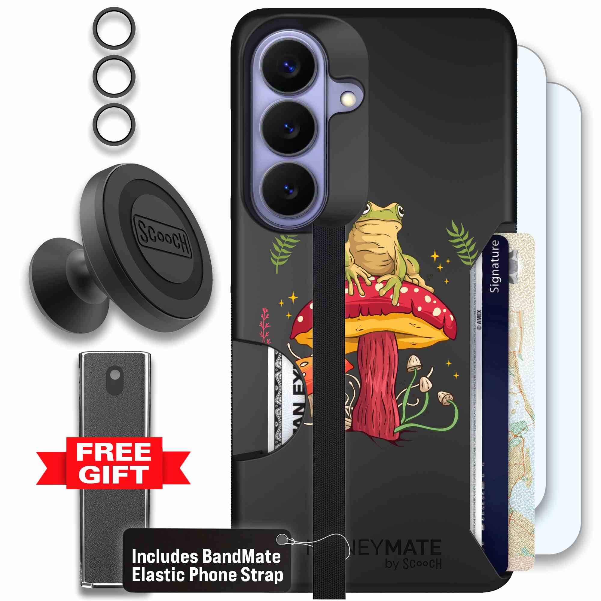 Toadstool Frog | website | Galaxy S26 | Defender Bundle