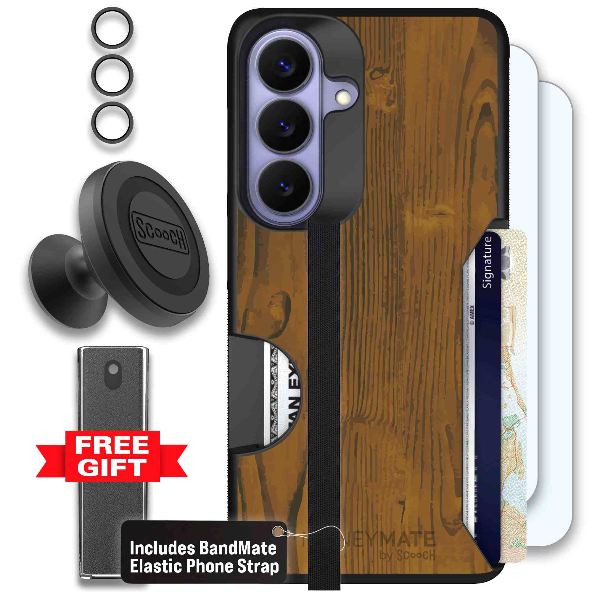 Wood Grain | website | Galaxy S26 | Defender Bundle