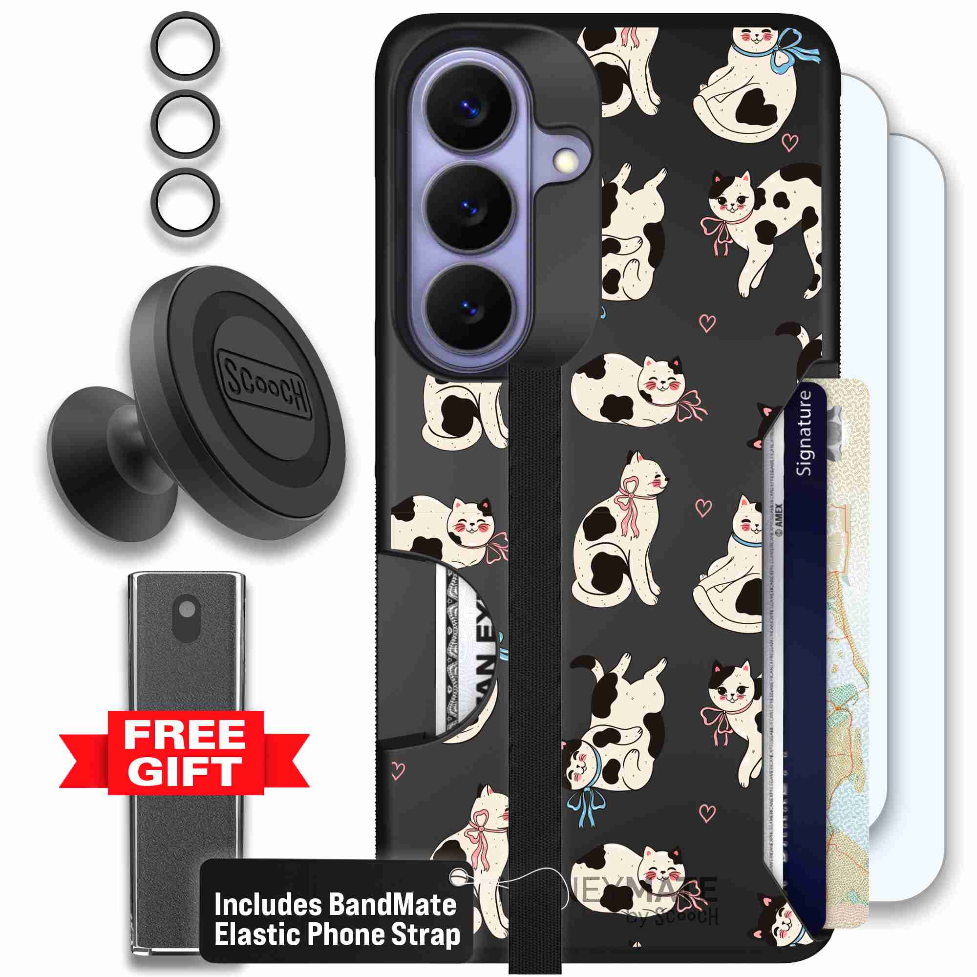 Bow Kitties | website | Galaxy S26 | Defender Bundle