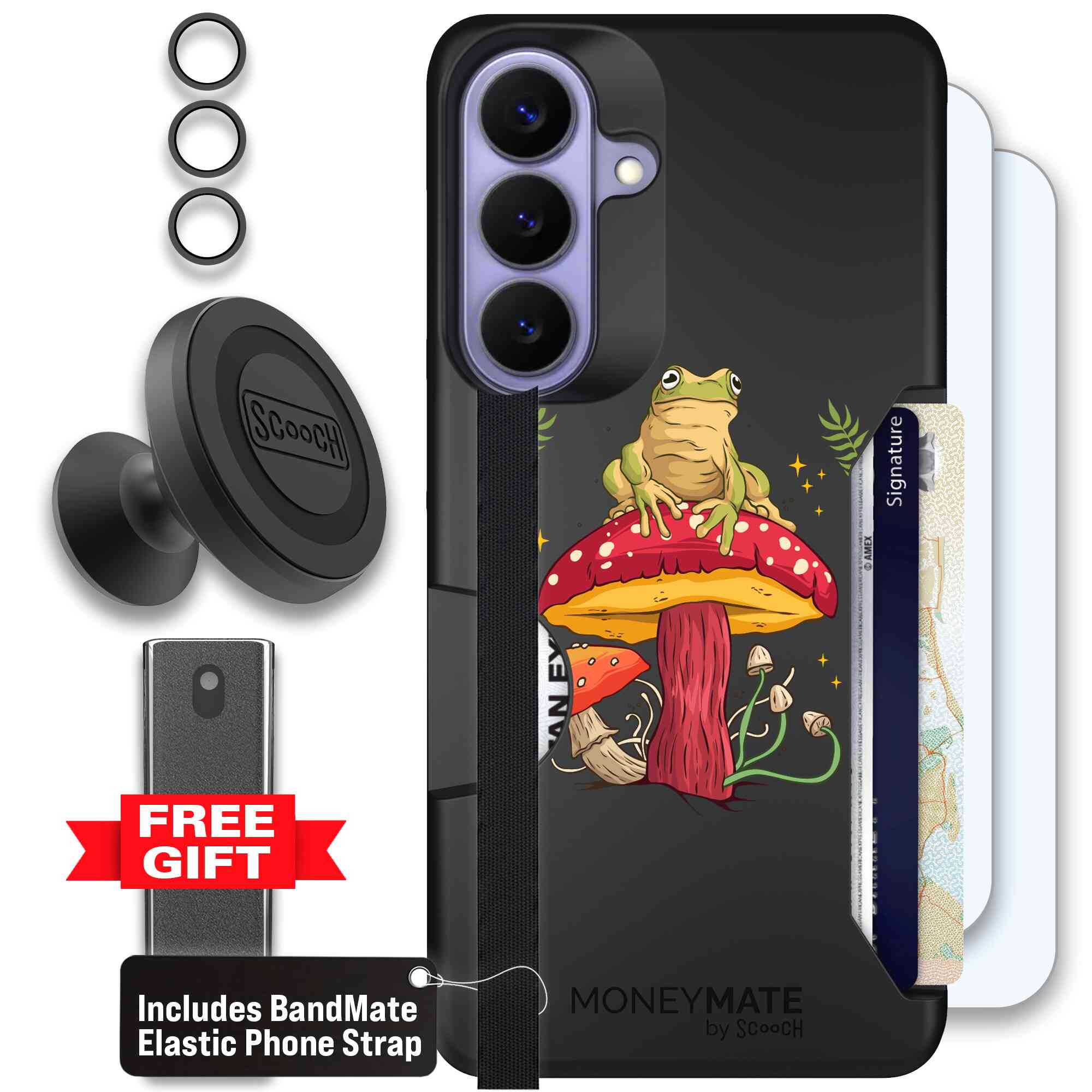 Toadstool Frog | website | Galaxy S26+ | Defender Bundle