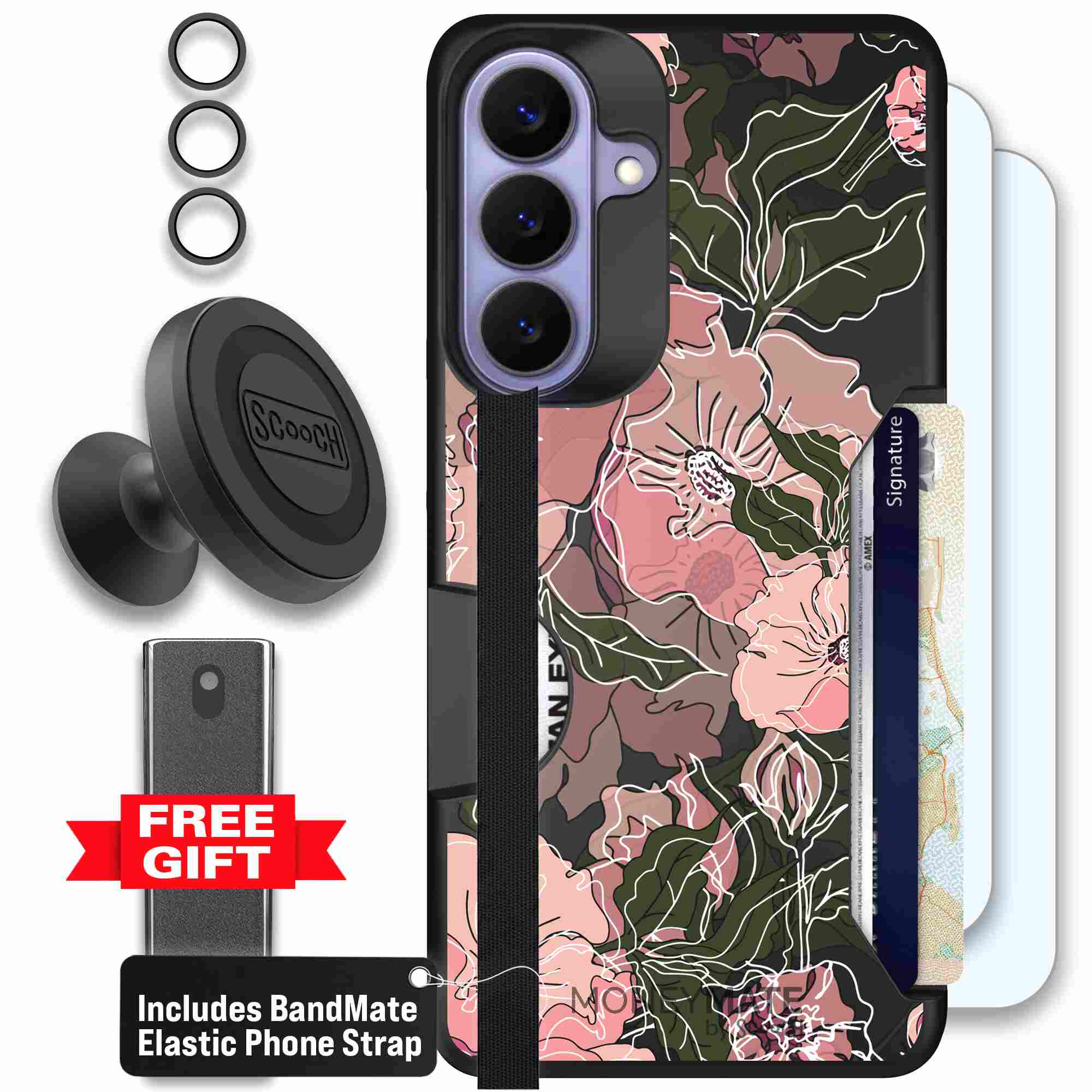 Blush Botanical | website | Galaxy S26+ | Defender Bundle