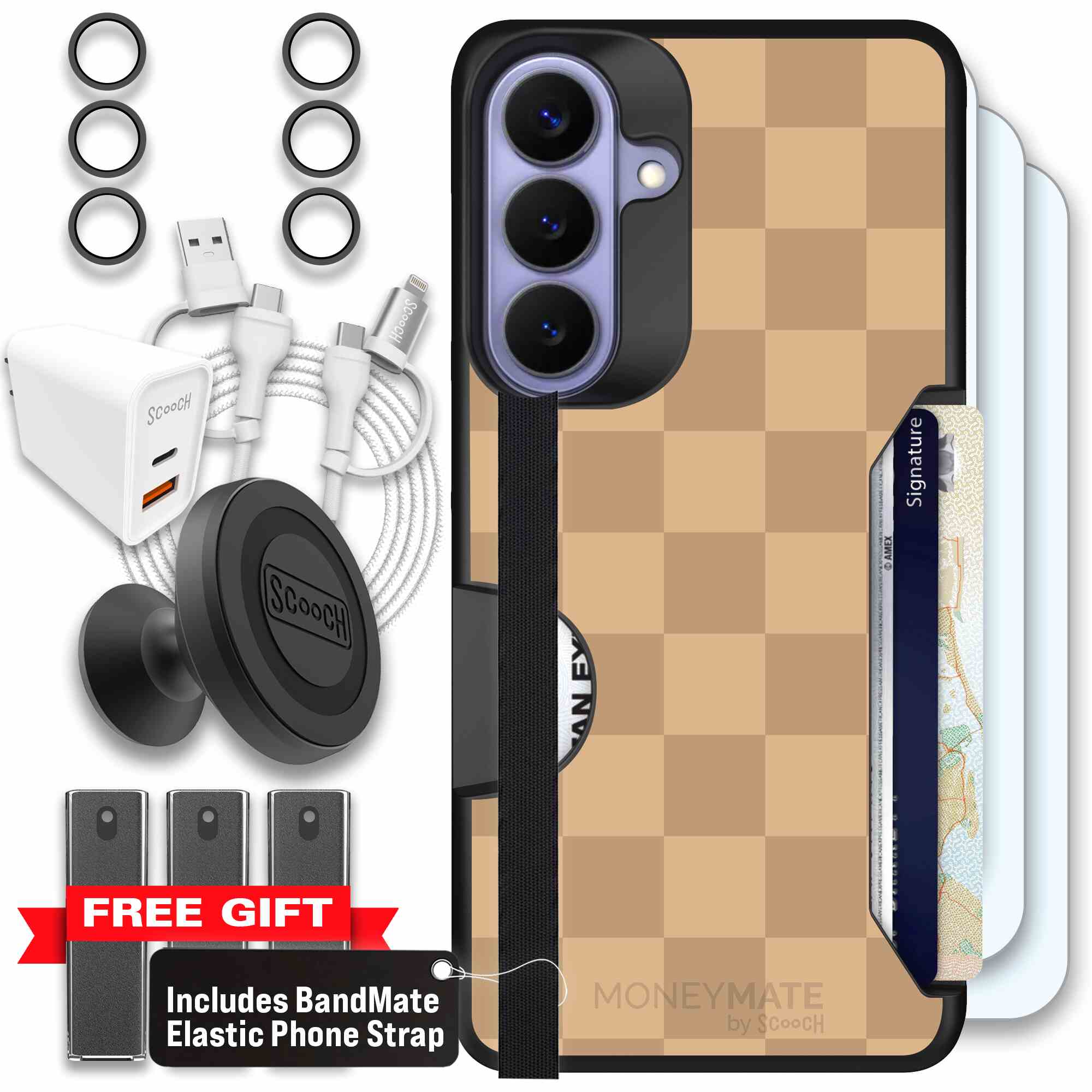 Checkered Beige | website | Galaxy S26+ | Ultimate Bundle