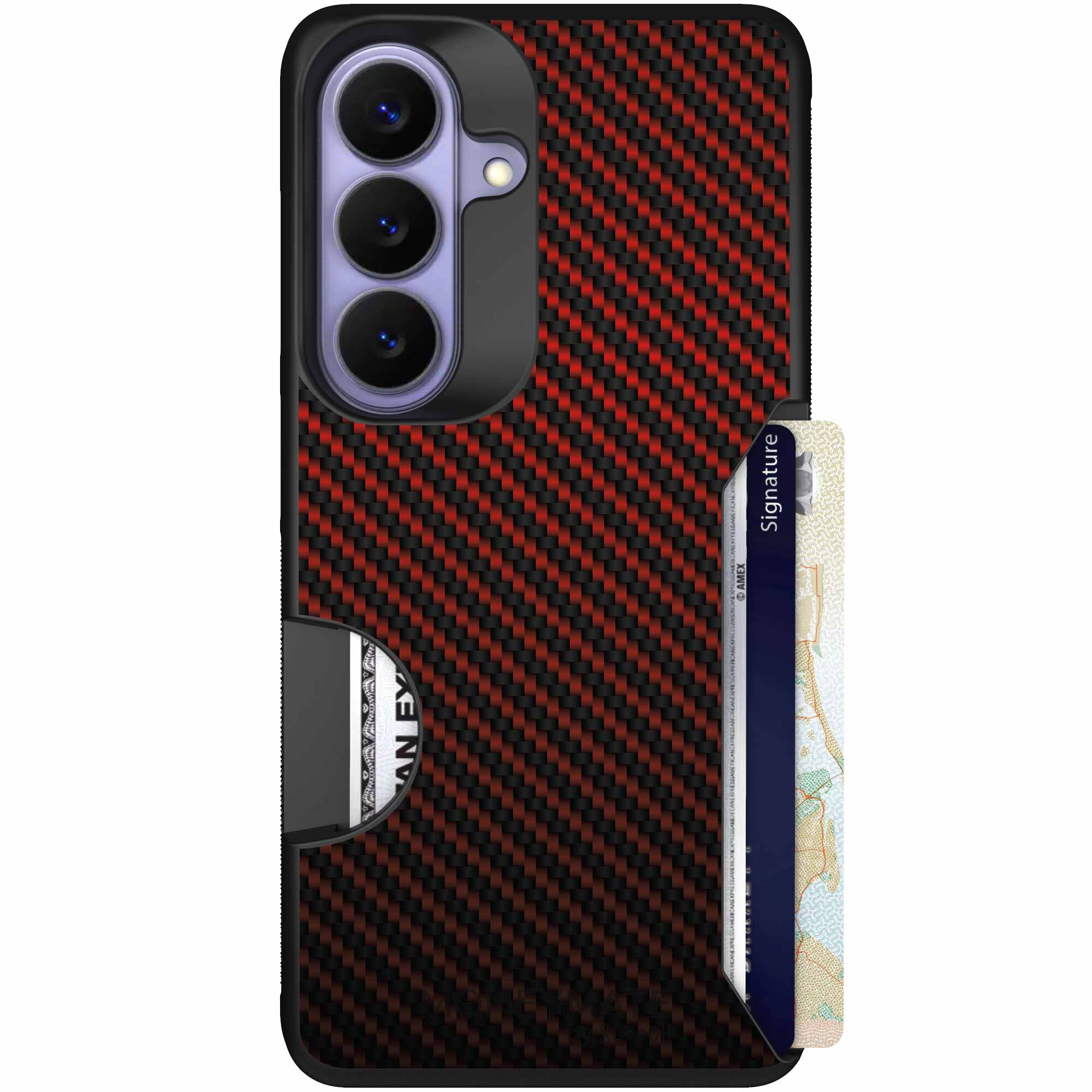 Red Carbon Fiber | website | Galaxy S26 | Case