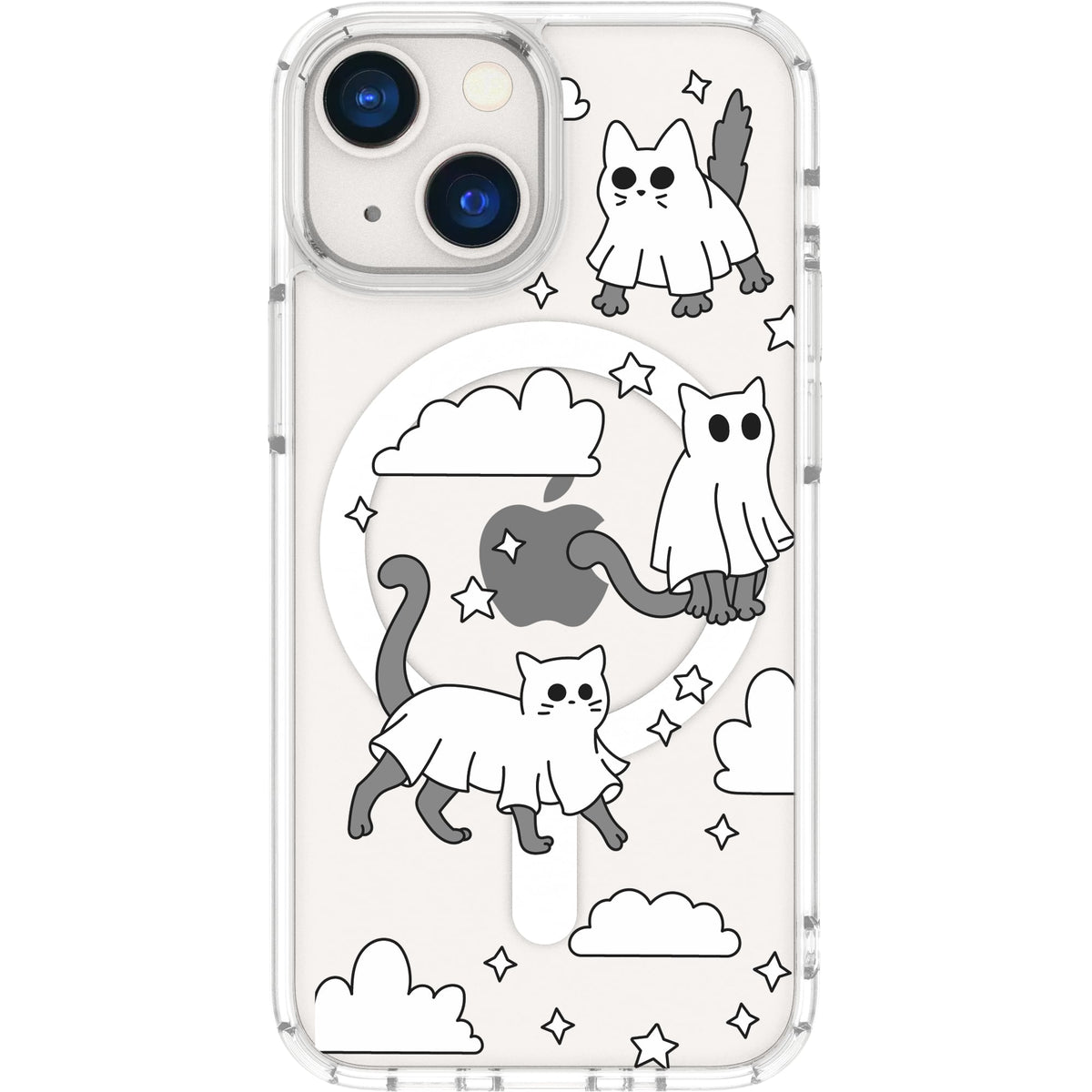 Scooch MagCase Scaredy Cats case featuring the original Scaredy Cats print