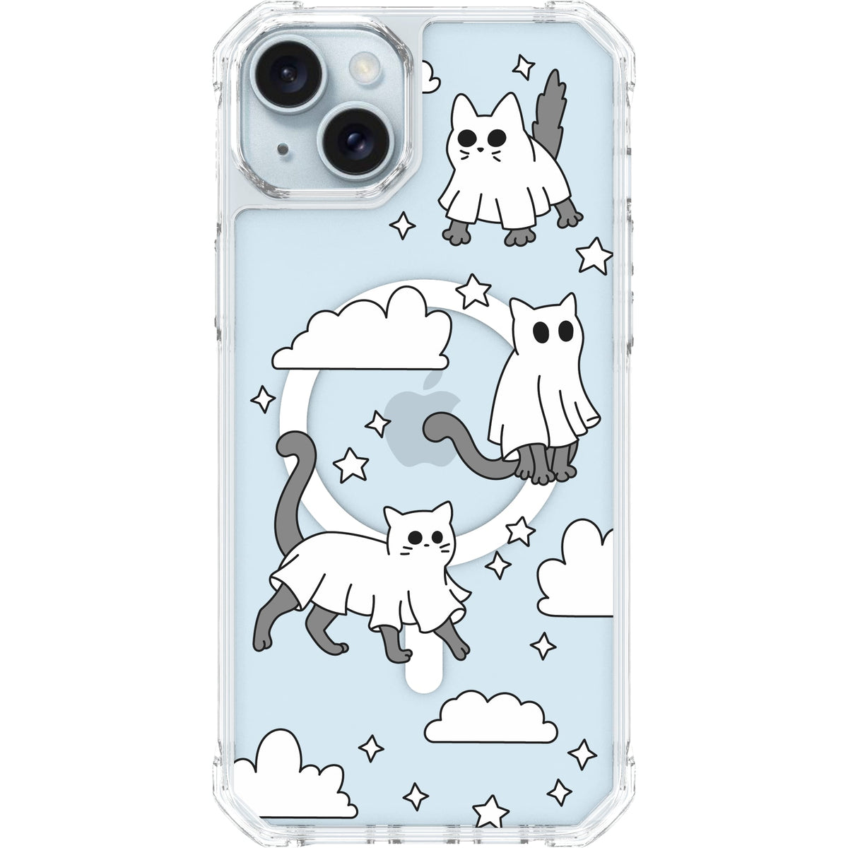 Scooch MagCase Scaredy Cats case featuring the original Scaredy Cats print