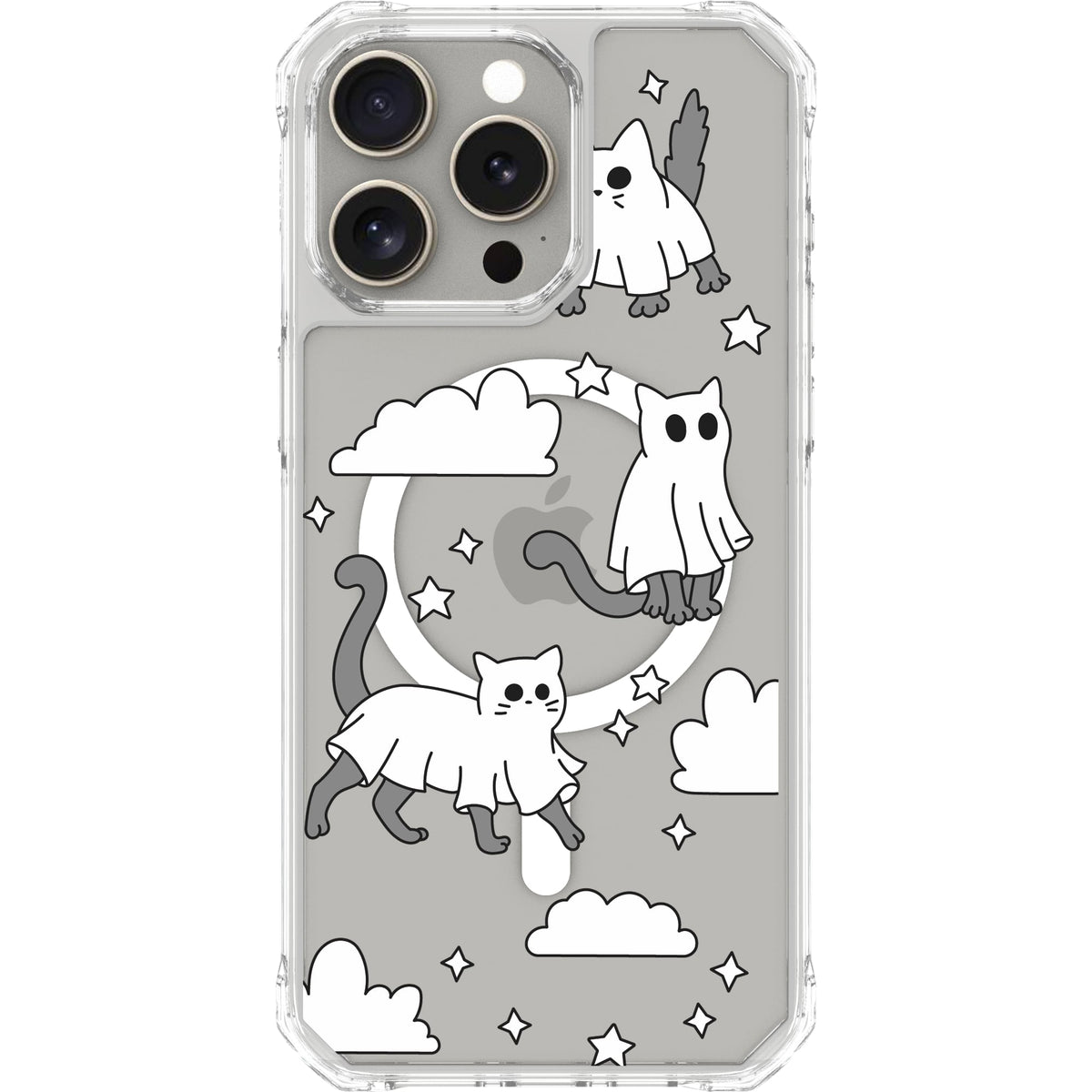 Scooch MagCase Scaredy Cats case featuring the original Scaredy Cats print