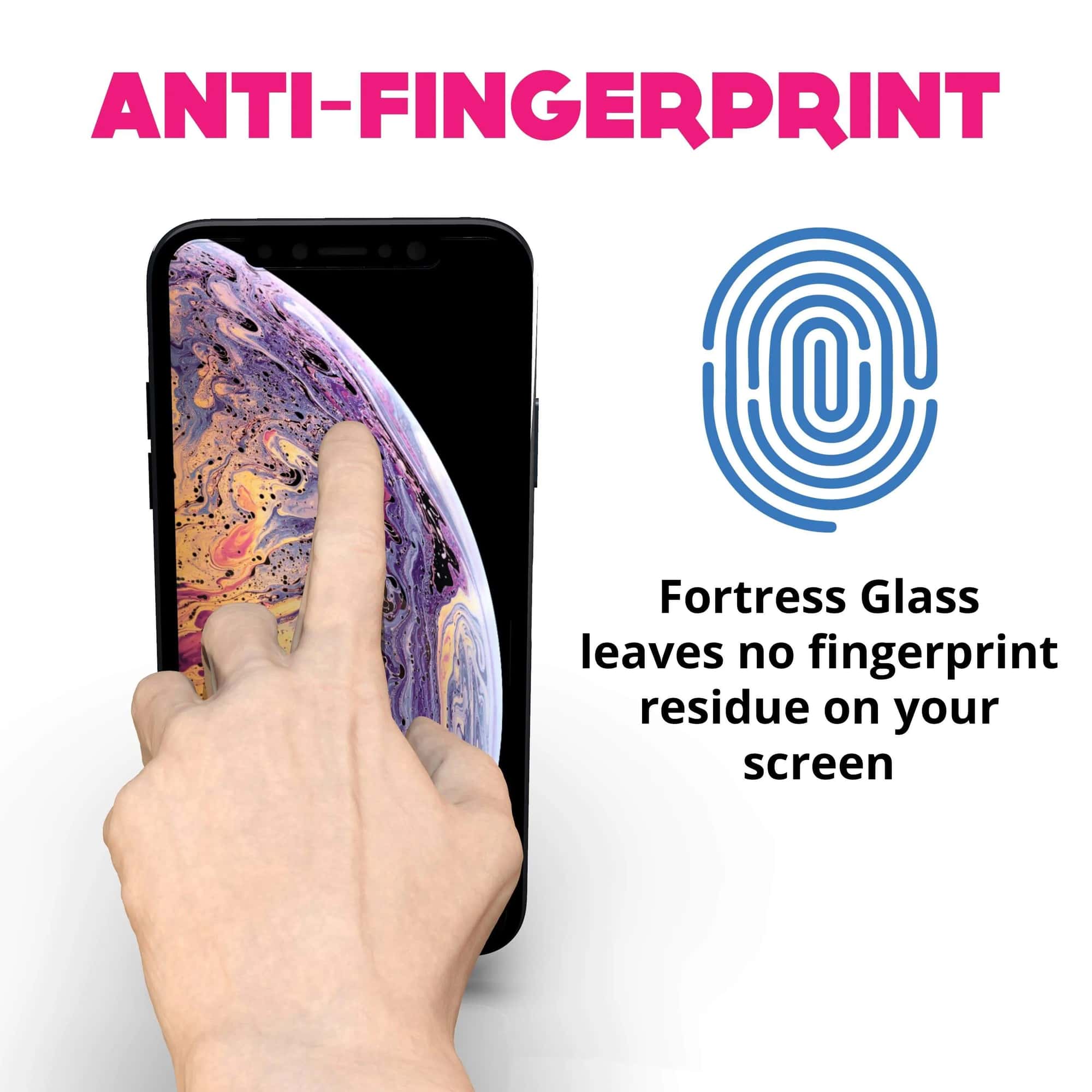Fortress Samsung Galaxy S22+ Screen Protector - $200 Device Coverage Scooch Screen Protector