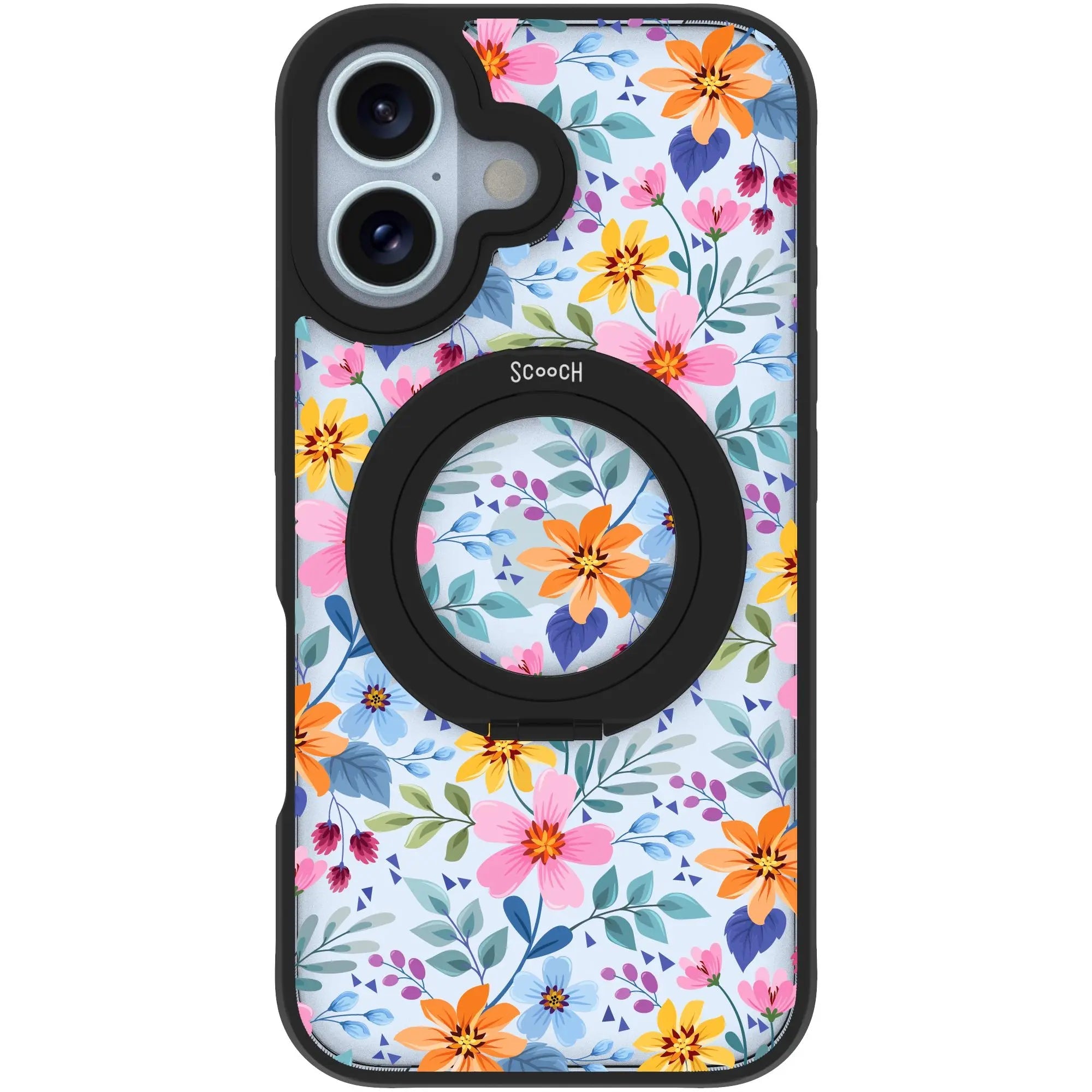 Scooch MagCase in Full Bloom | Ultra Strong Magnetic Case for MagSafe iPhone 16 - HaloCase Case Only