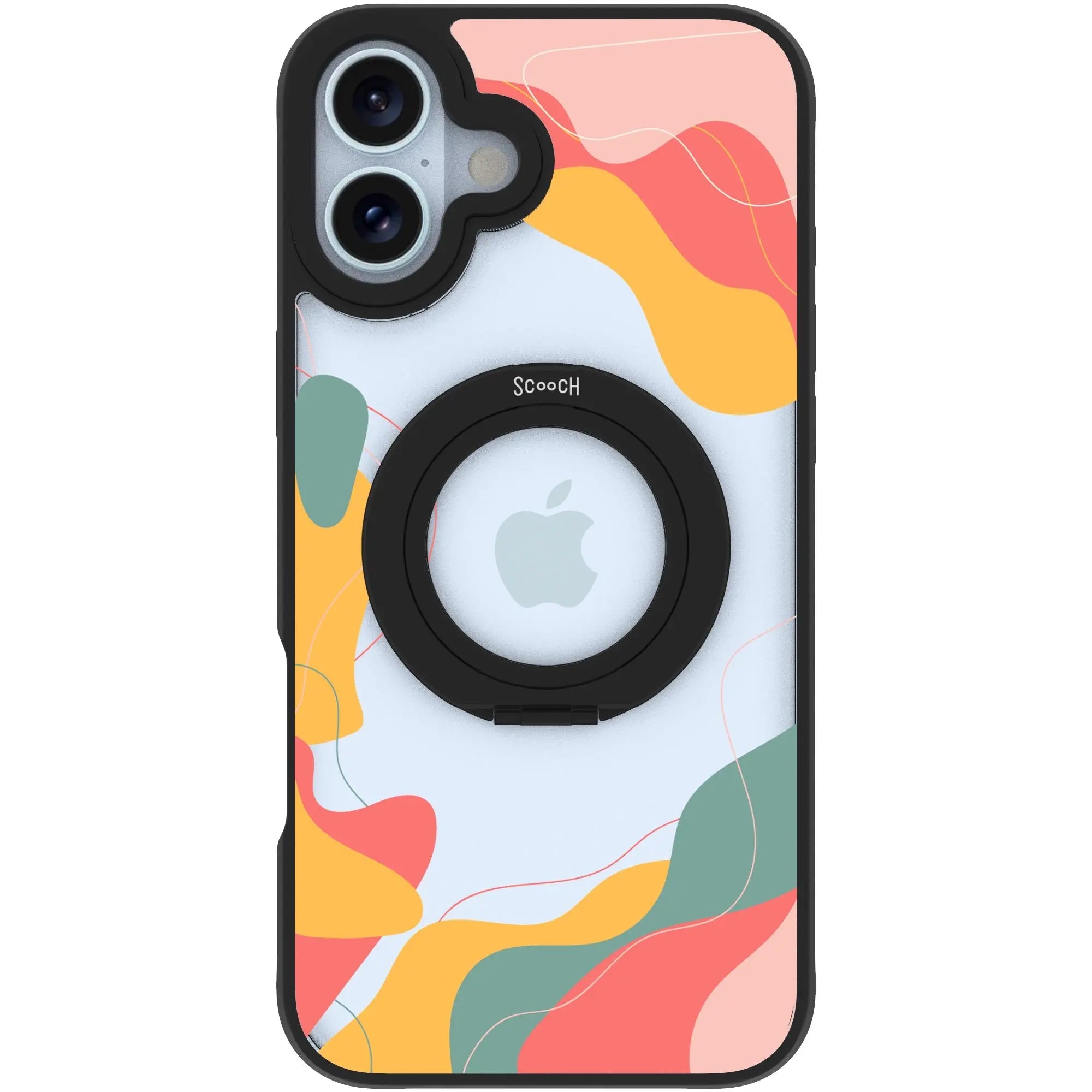 Scooch MagCase in Abstract Pastel | Ultra Strong Magnetic Case for MagSafe iPhone 16 Plus - HaloCase Case Only