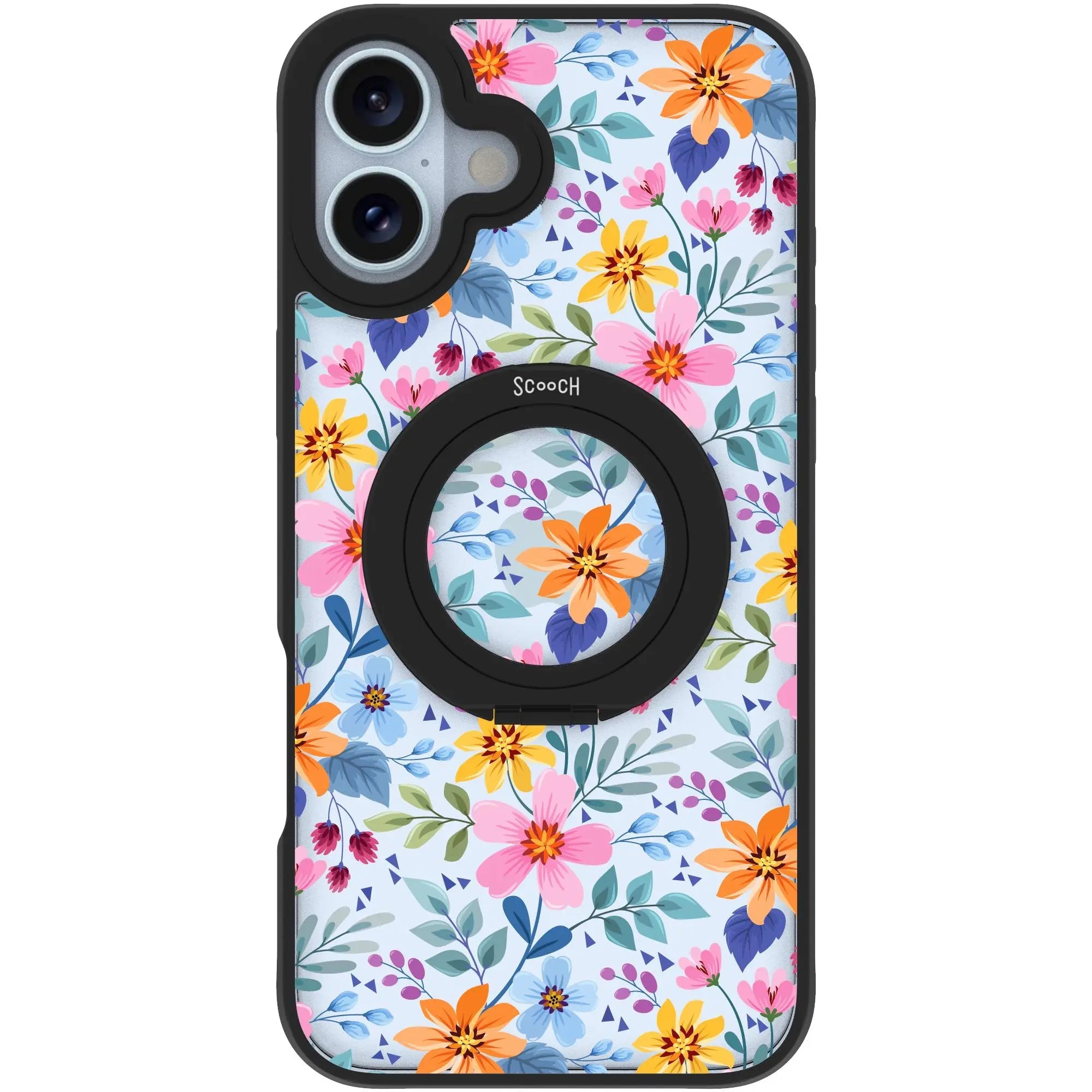 Scooch MagCase in Full Bloom | Ultra Strong Magnetic Case for MagSafe iPhone 16 Plus - HaloCase Case Only