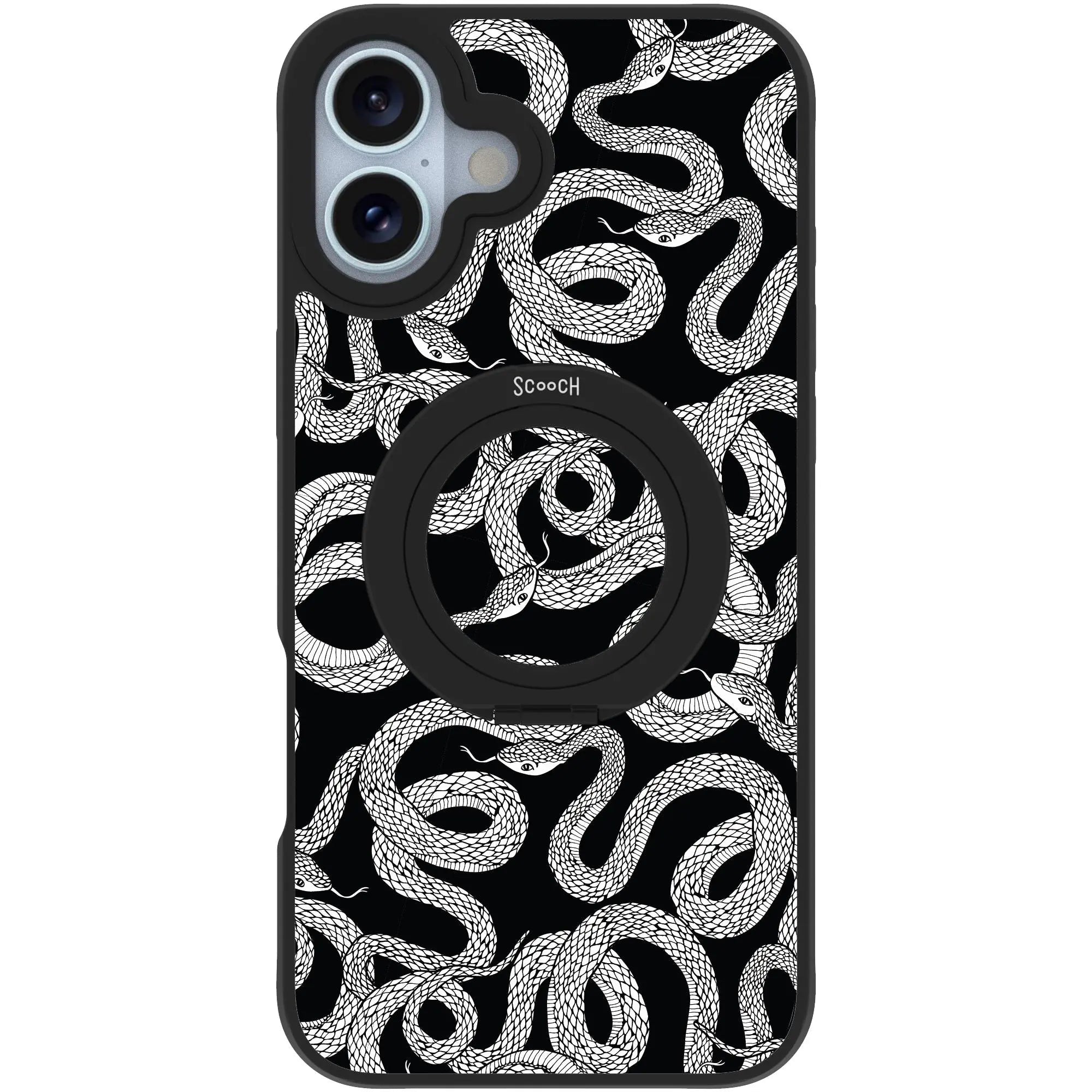 Scooch MagCase in Snakes | Ultra Strong Magnetic Case for MagSafe iPhone 16 Plus - HaloCase Case Only