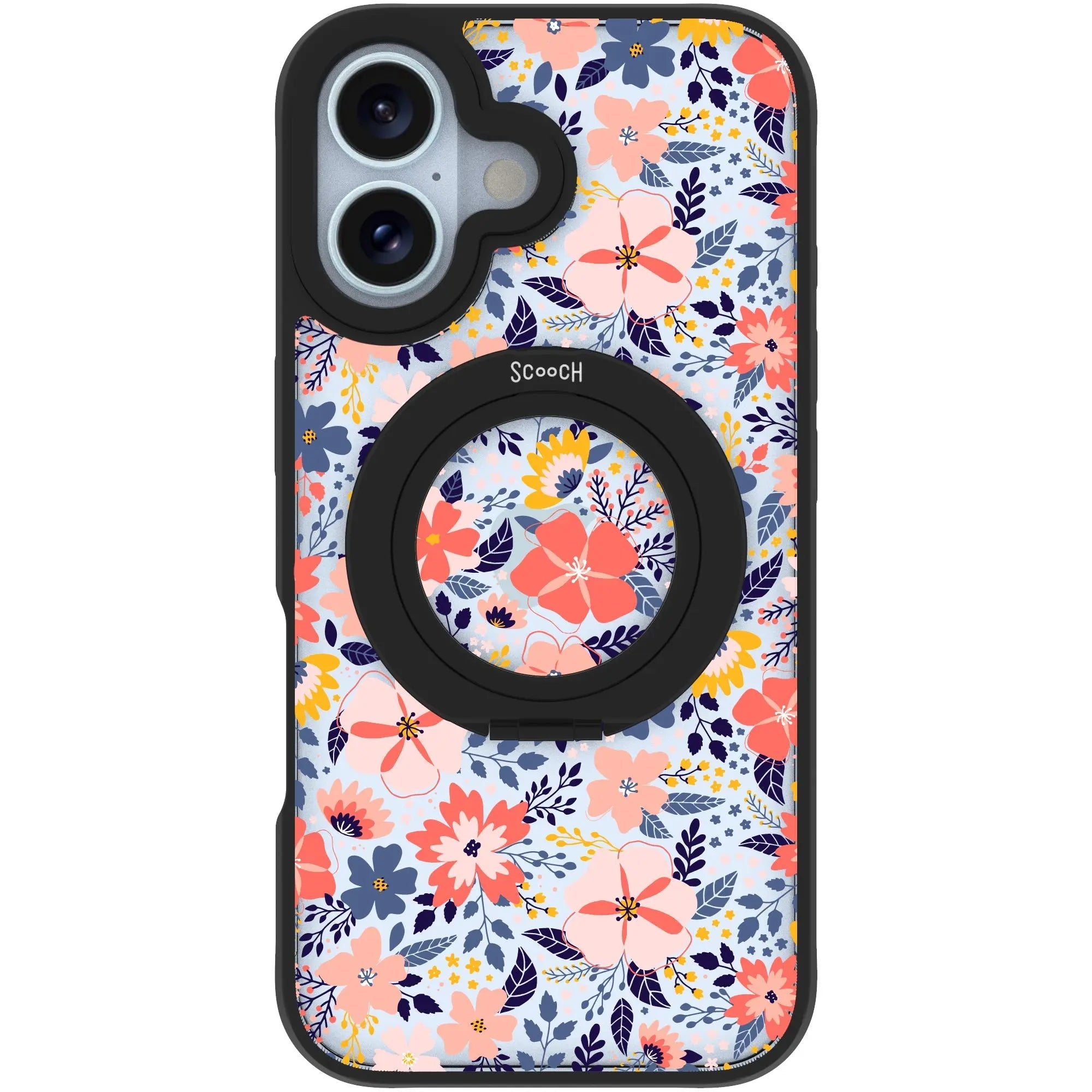 Scooch MagCase in Wildflowers | Ultra Strong Magnetic Case for MagSafe iPhone 16 - HaloCase Case Only