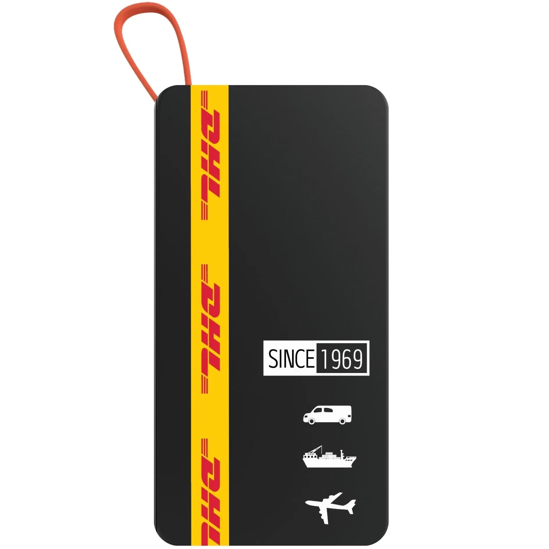 Scooch-JuiceBank Pro for MagSafe - 10,000 mAh 5-in-1 MagSafe Power Bank (DHL Shipping Tape Design)-