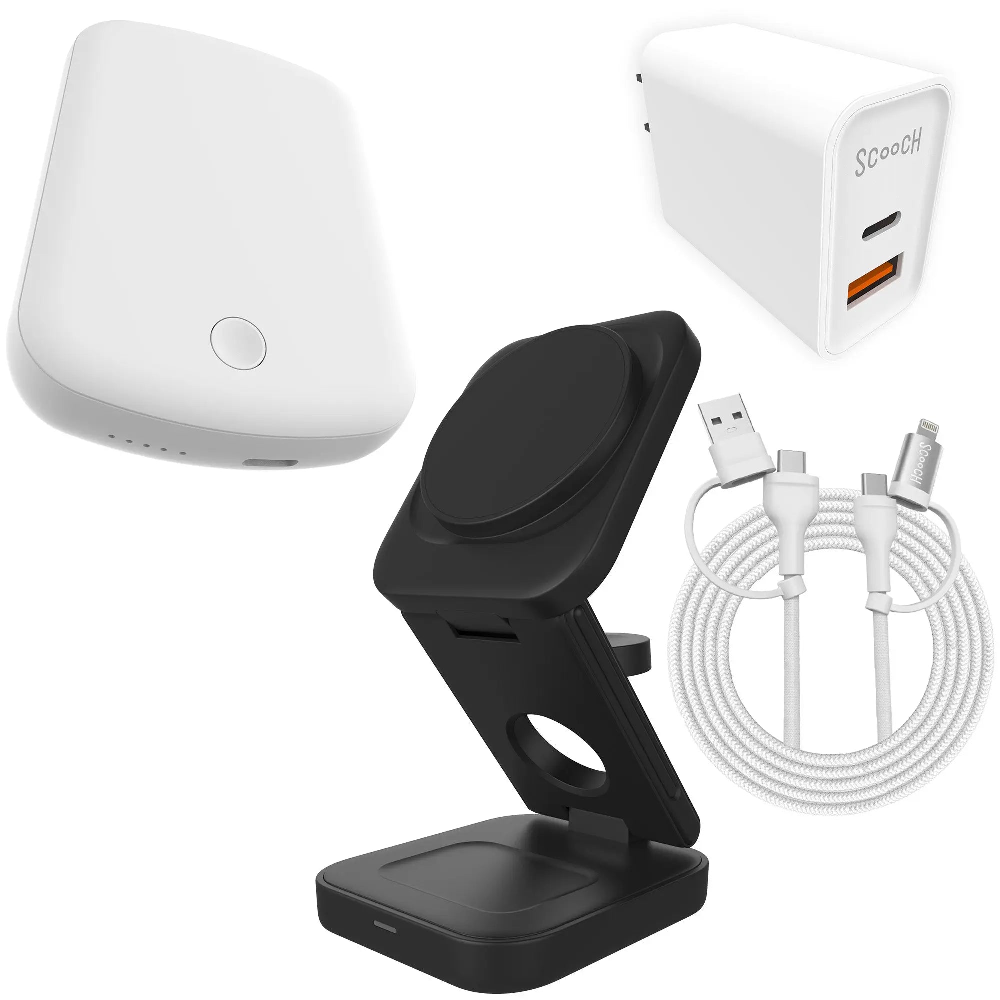 Scooch-JuiceBundle Go - JuiceBank Go, JuiceDock, JuicePlug and JuiceCord 4-in-1-