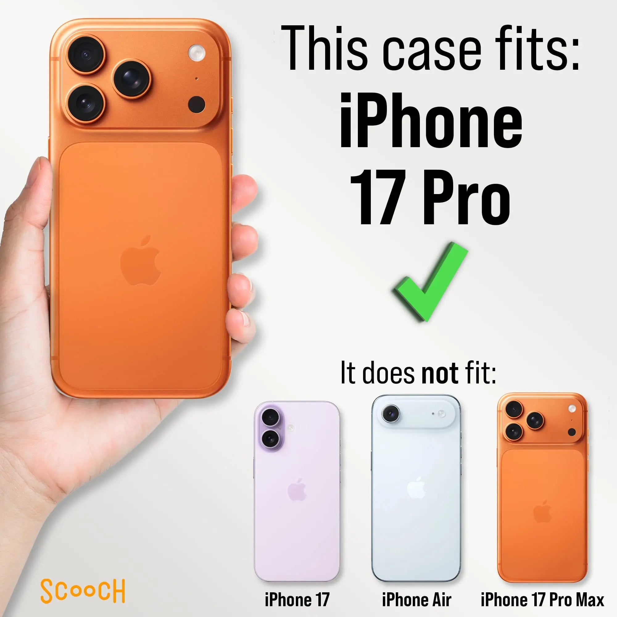 Scooch-MagCase + MagWallet 2.0 MixMatch Bundle for iPhone 17 Pro-