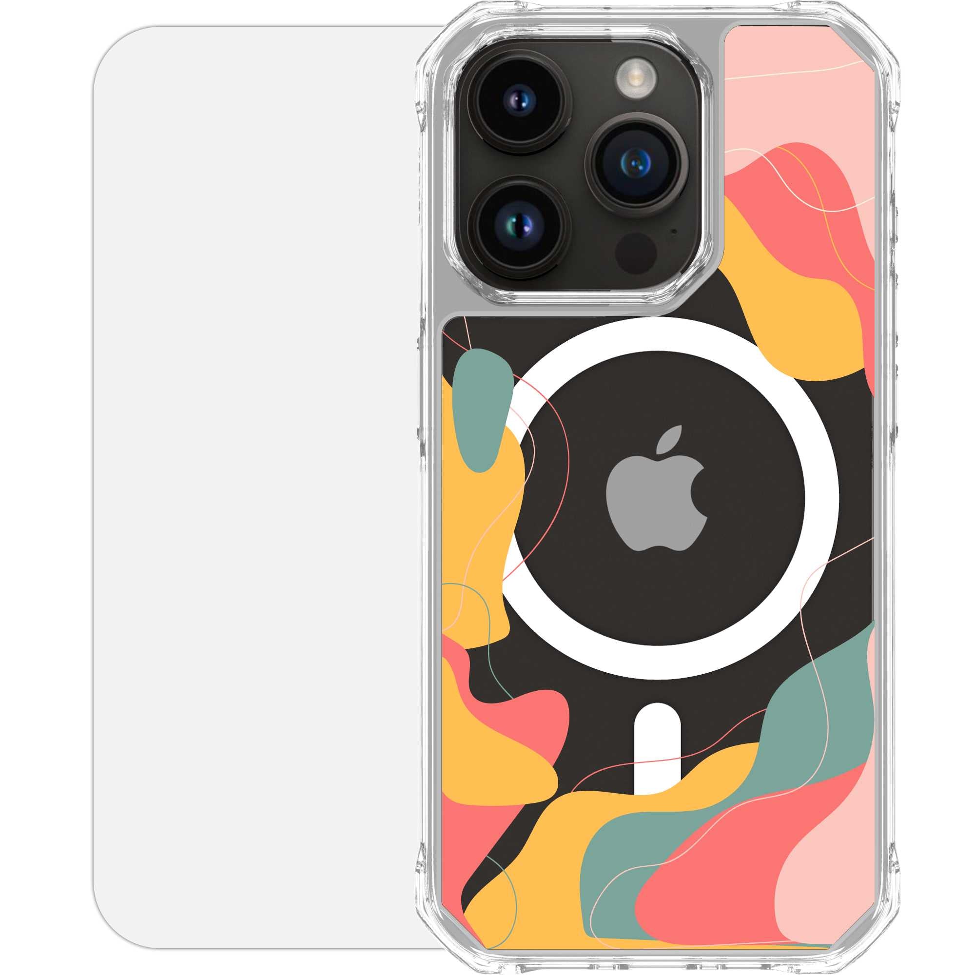 Scooch-MagCase for iPhone 15 Pro-AbstractPastel