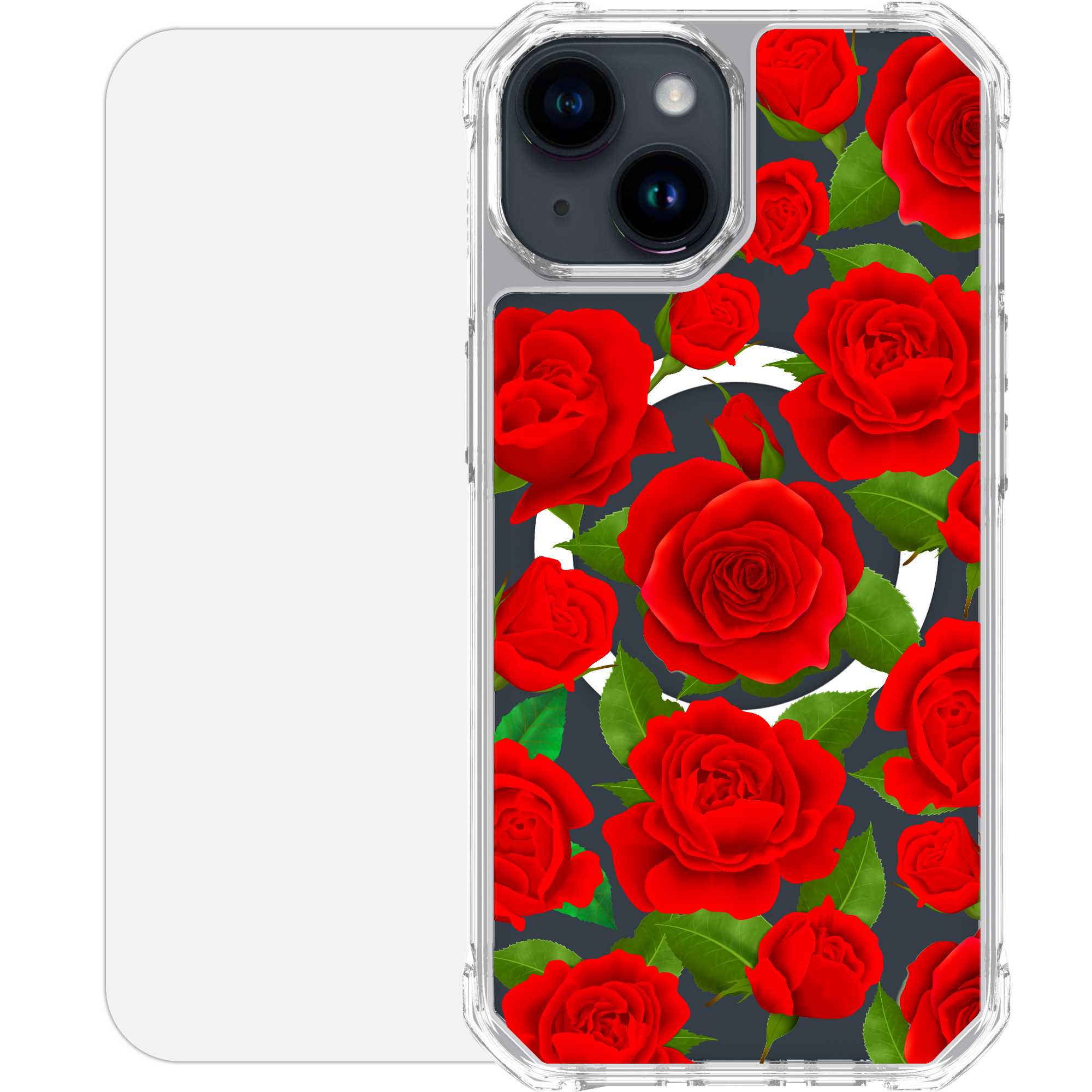 Scooch-MagCase for iPhone 15-RoseGarden