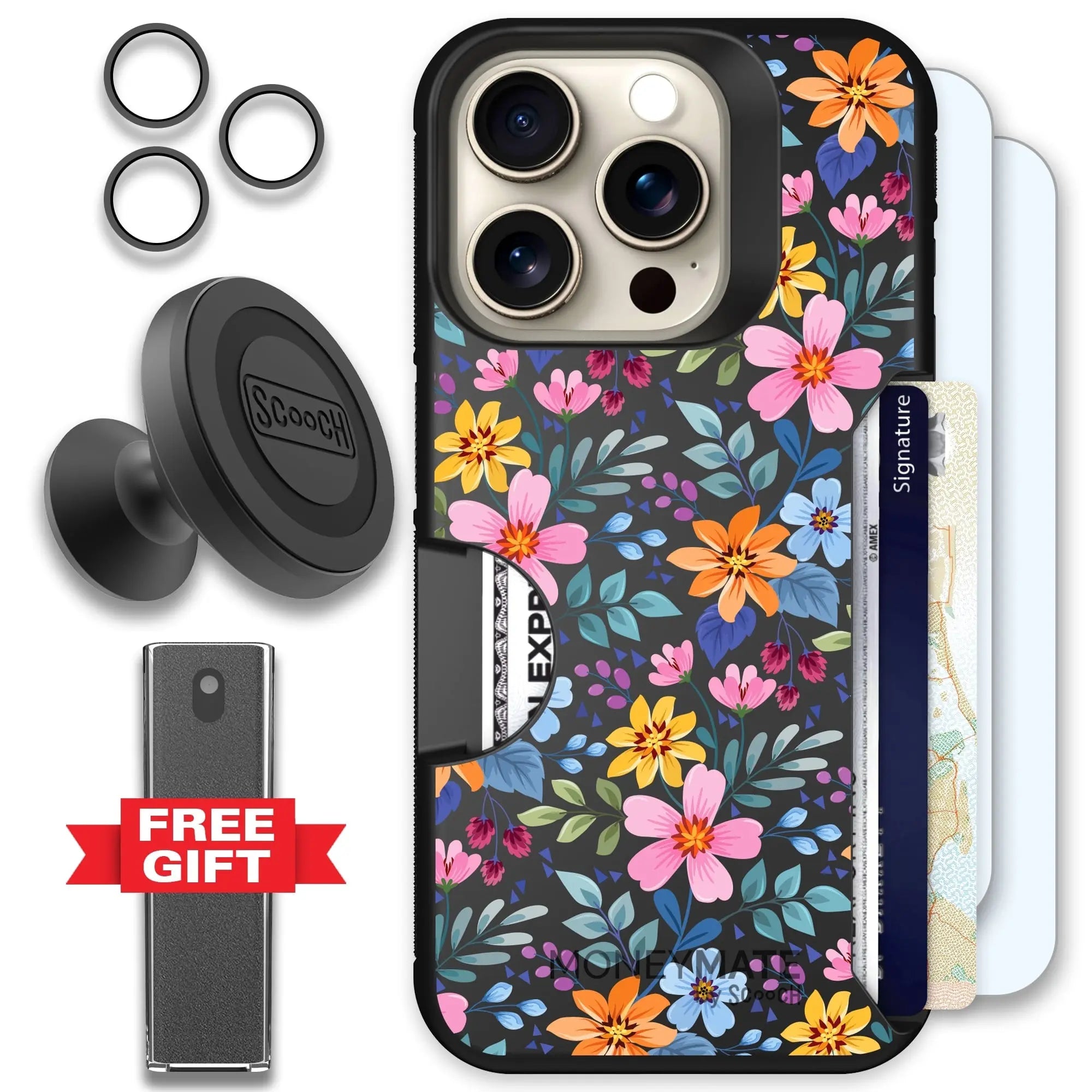 Scooch-Moneymate Defender Bundle for iPhone 15 Pro-Full-Bloom
